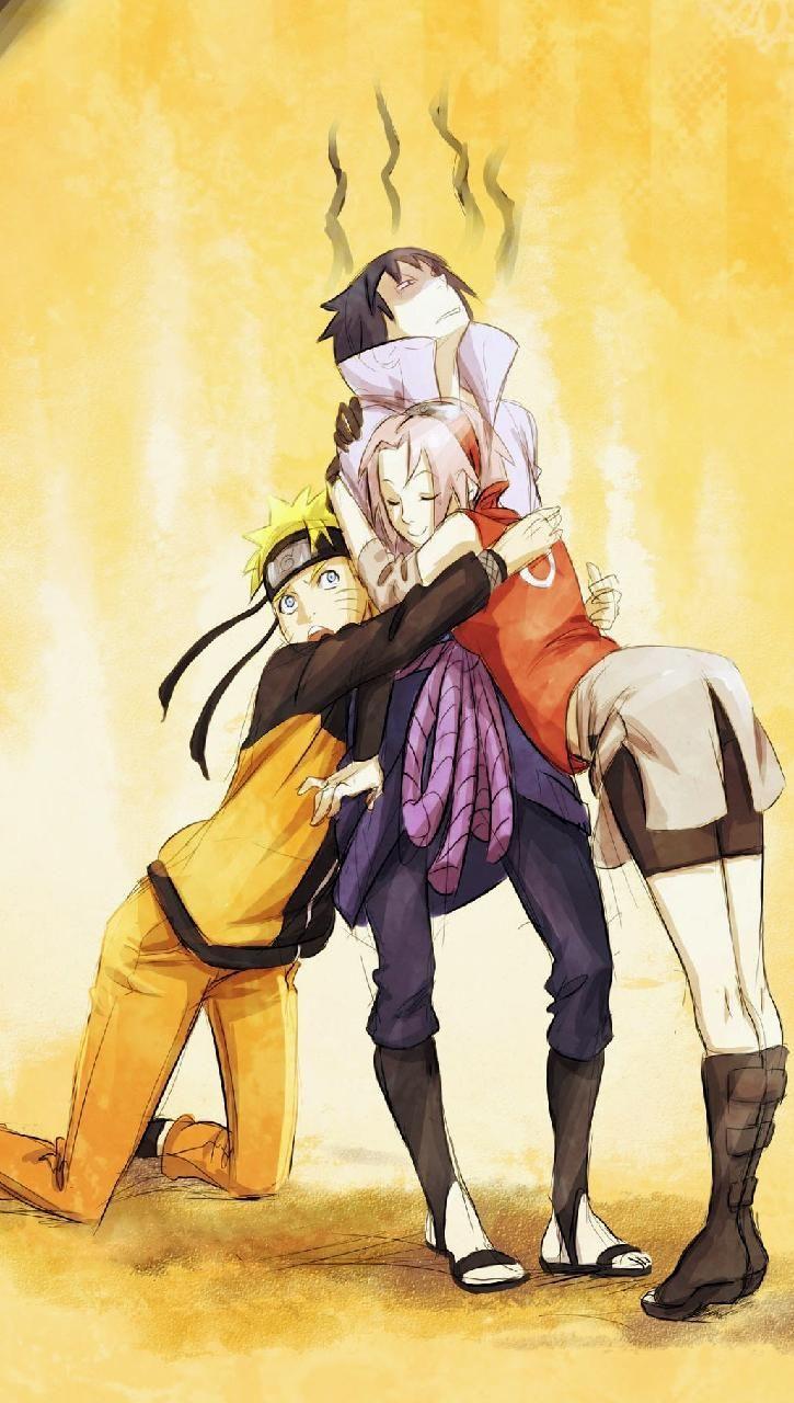 725x1280 Download Naruto Sasuke Sakura Wallpaper