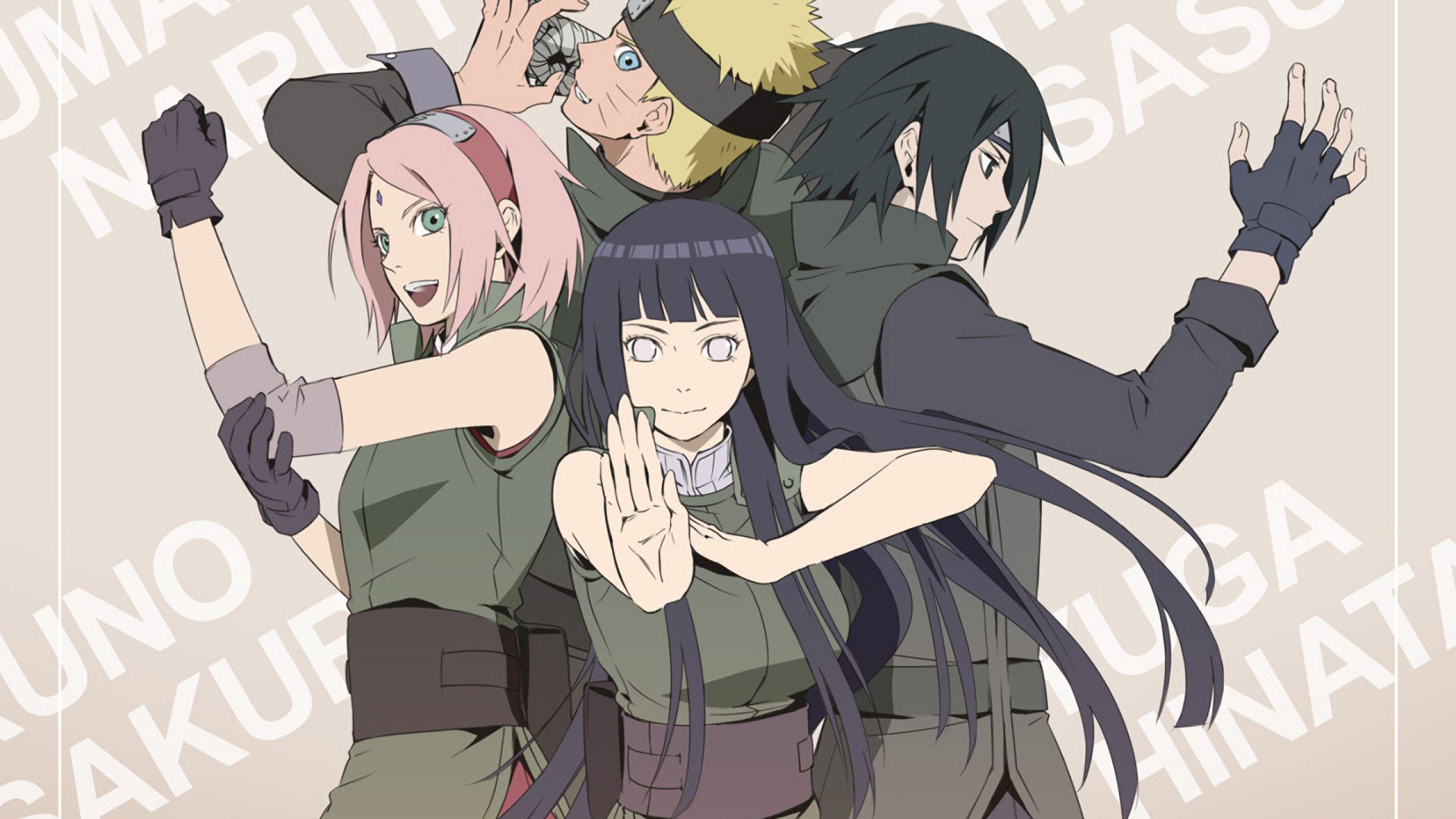 2560x1440 Naruto Sasuke Sakura Wallpaper