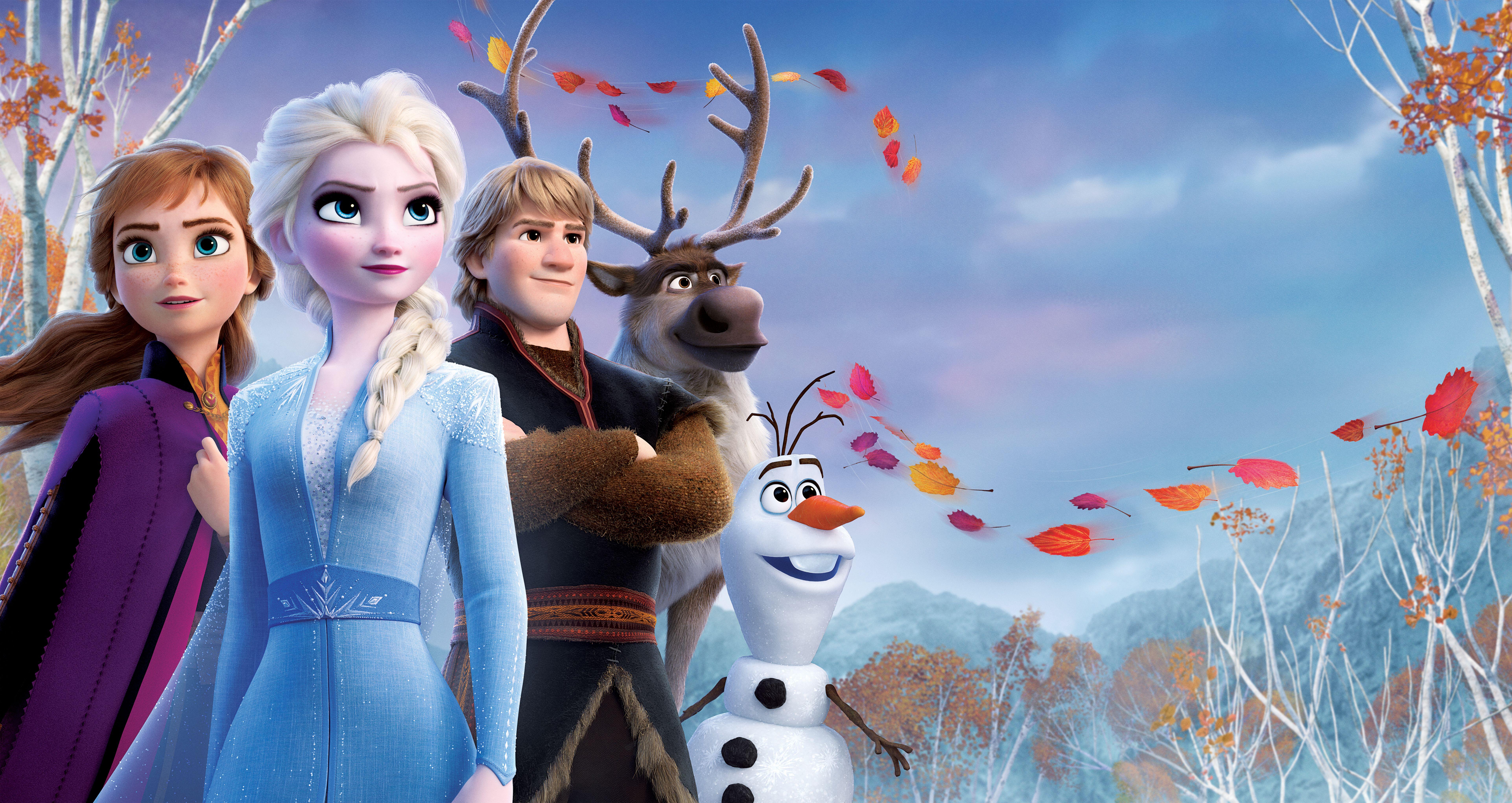 7688x4083 Frozen For Computer Wallpaper