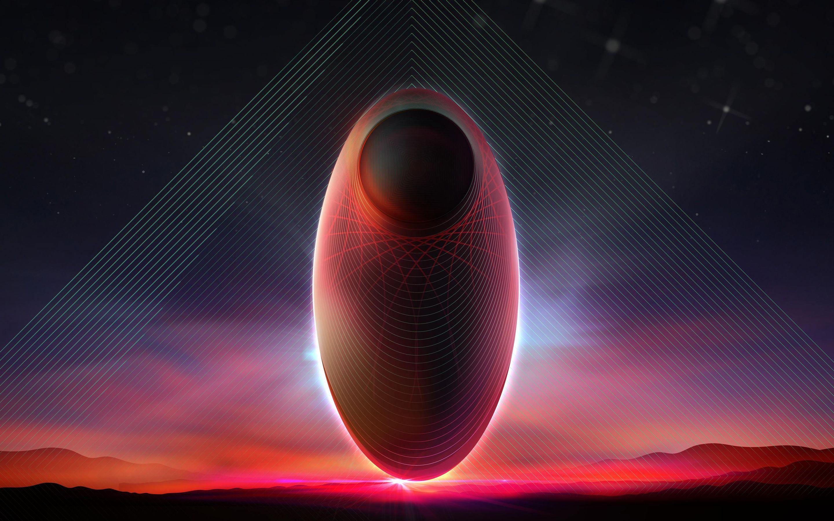 2880x1800 Sci Fi UFO 4K Wallpaper