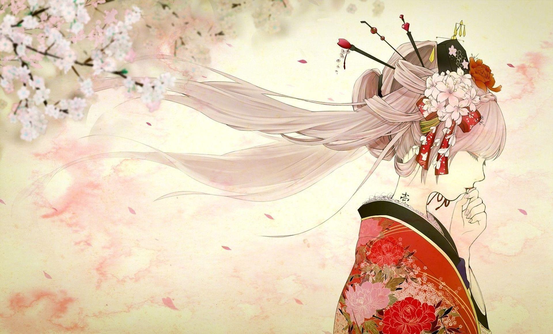 1920x1161 Kimono Wallpaper