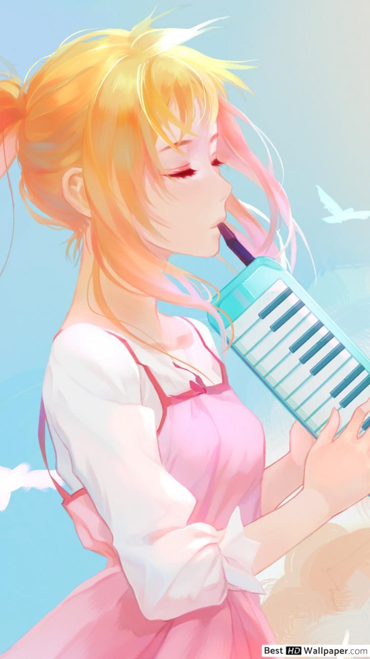 750x1334 Shigatsu wa kimi no uso, anime and your lie in april HD wallpaper
