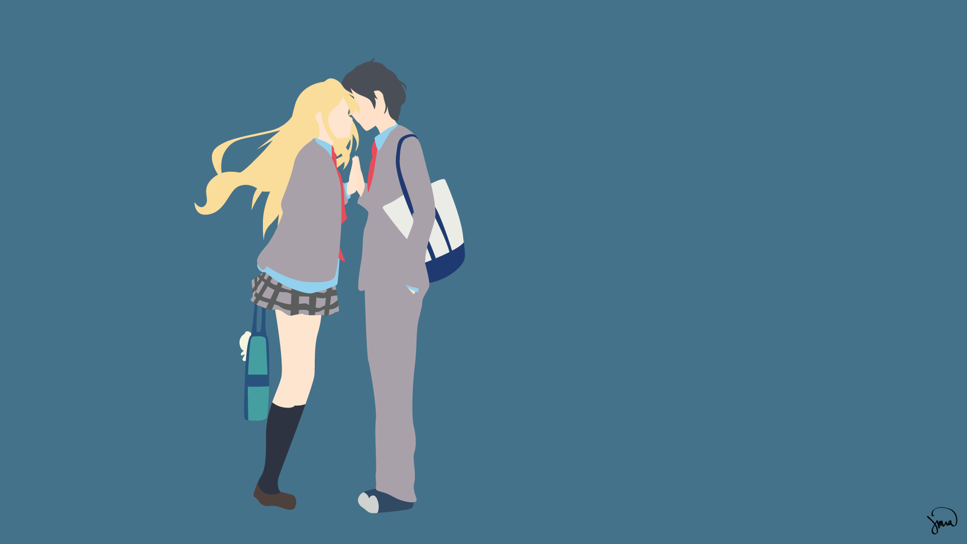 1920x1080 Your Lie In April Wallpaper