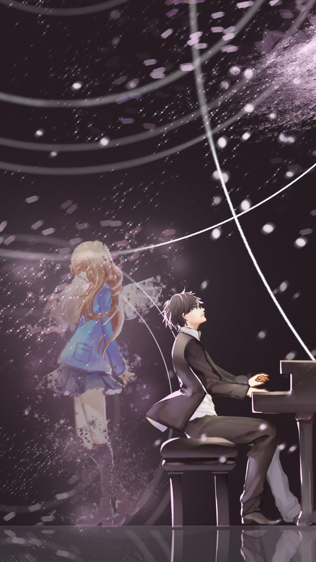 1080x1920 April Wallpaper in Your Lie. Follow Your