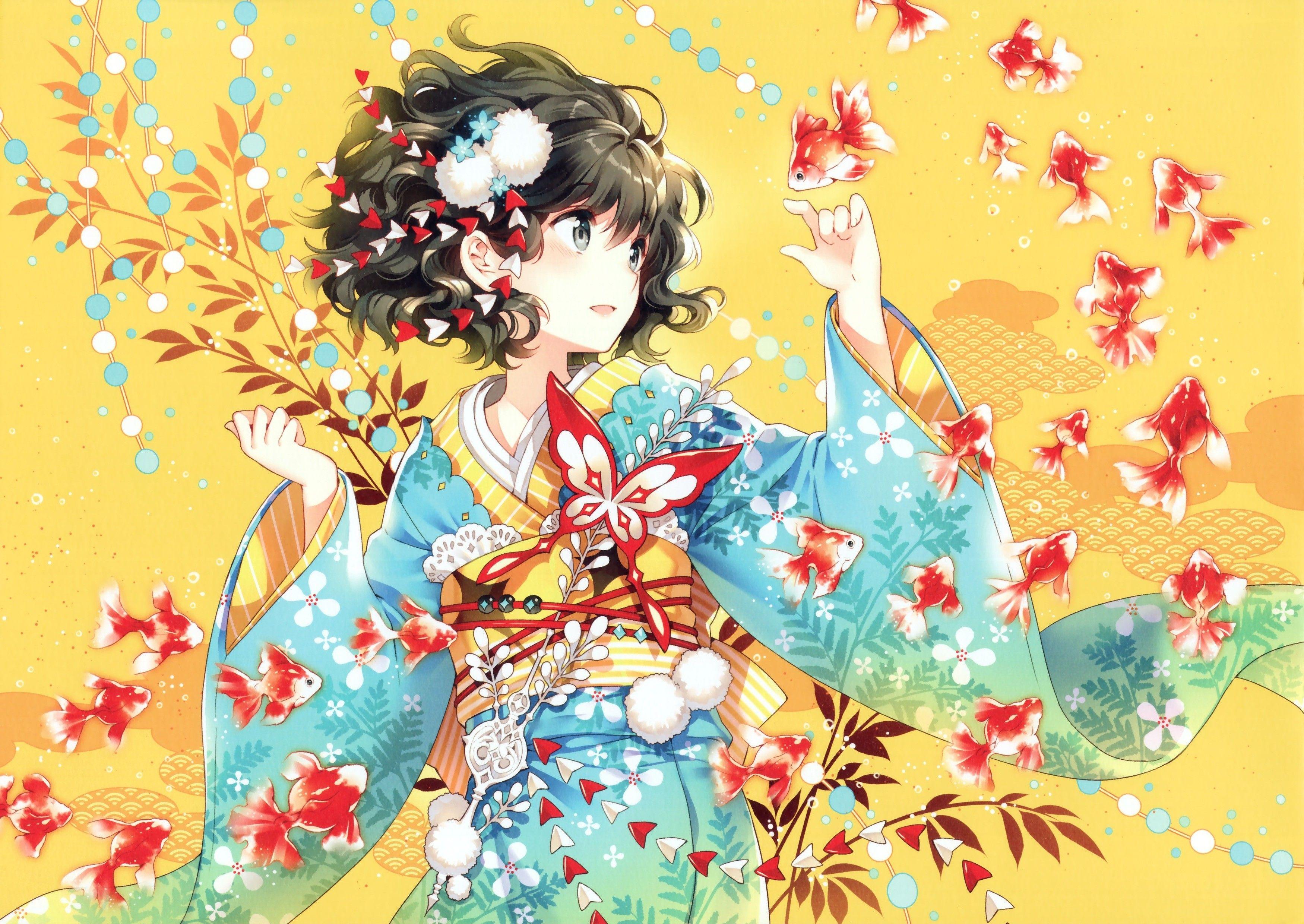 Kimono Girl Wallpapers - Top Free Kimono Girl Backgrounds - WallpaperAccess