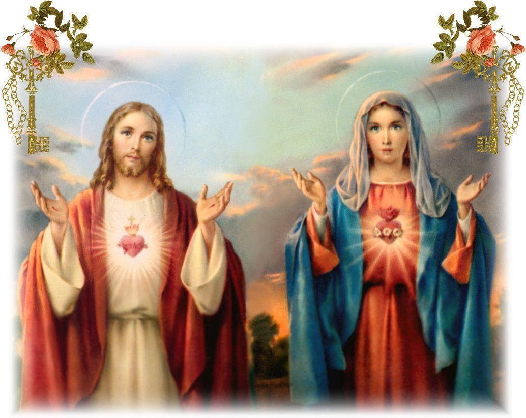 Mary and Jesus Wallpapers - Top Free Mary and Jesus Backgrounds ...