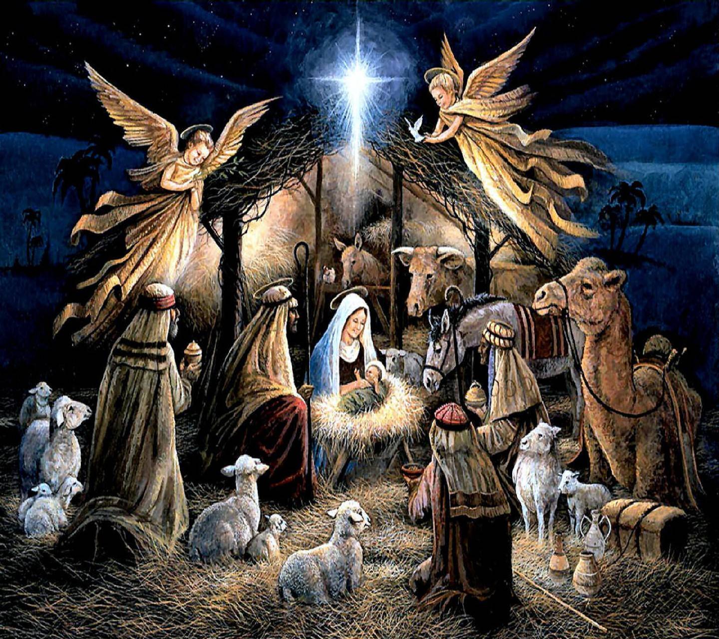 Jesus Christ Birth Wallpaper