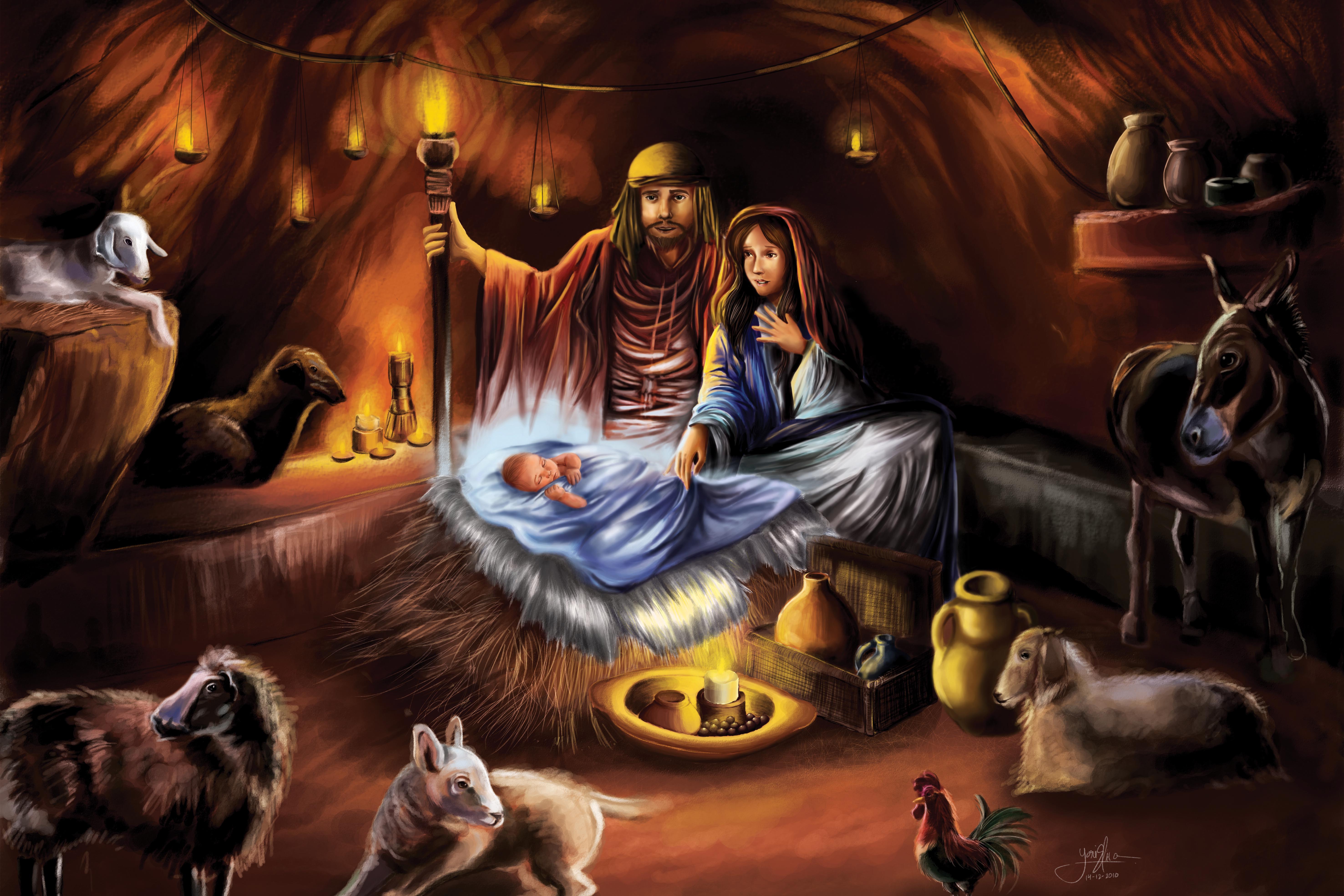 Birth of Jesus Wallpapers - Top Free Birth of Jesus Backgrounds