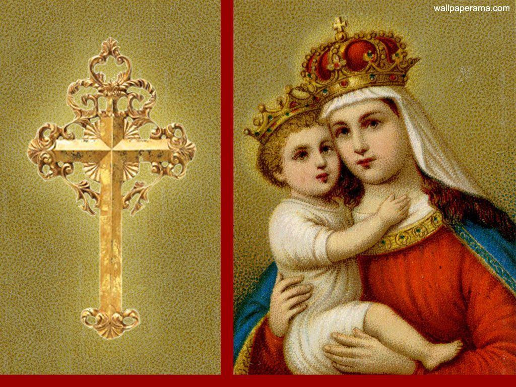1024x768 Infant Jesus Wallpaper