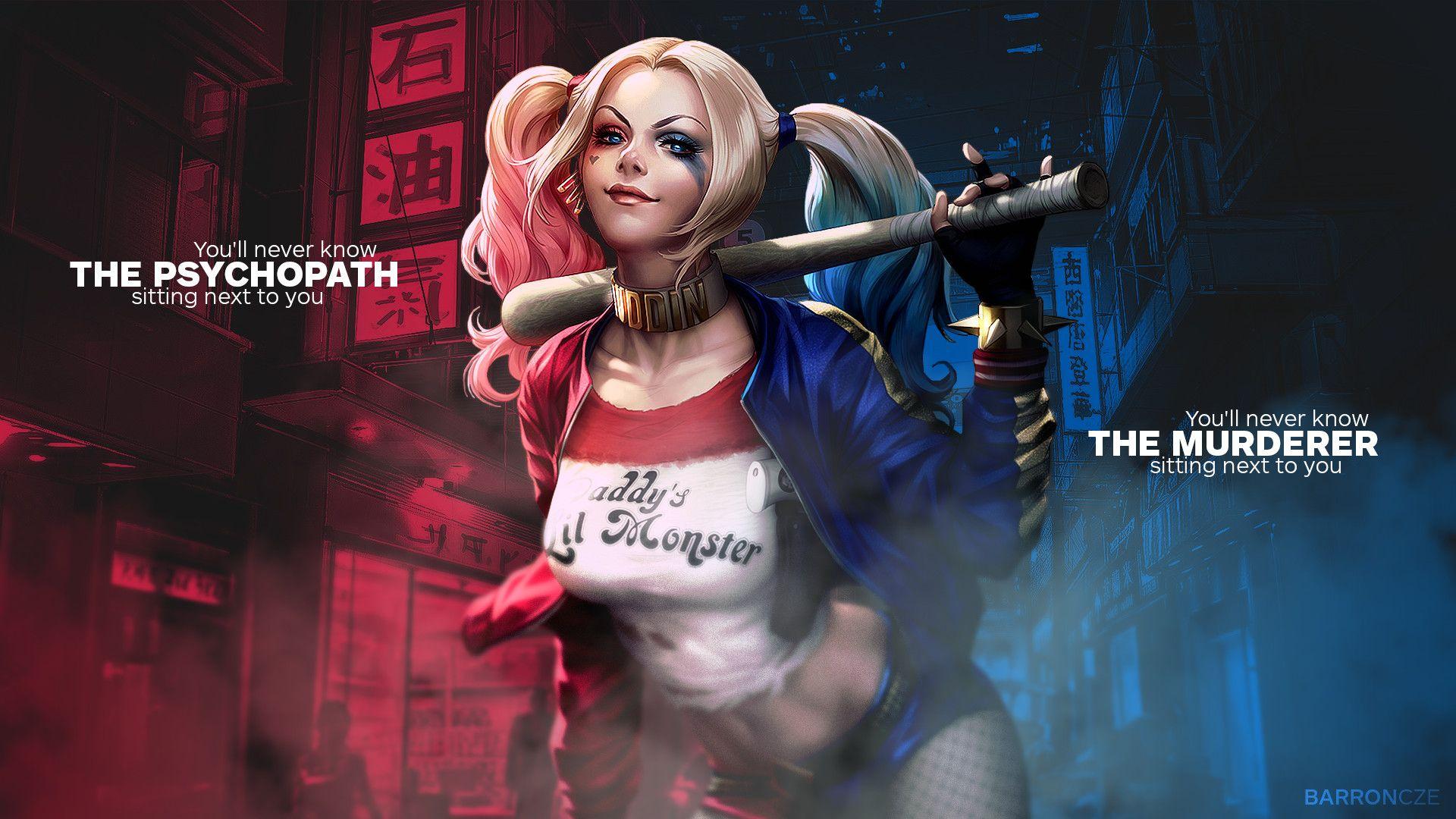1920x1080 Harley Quinn Wallpaper