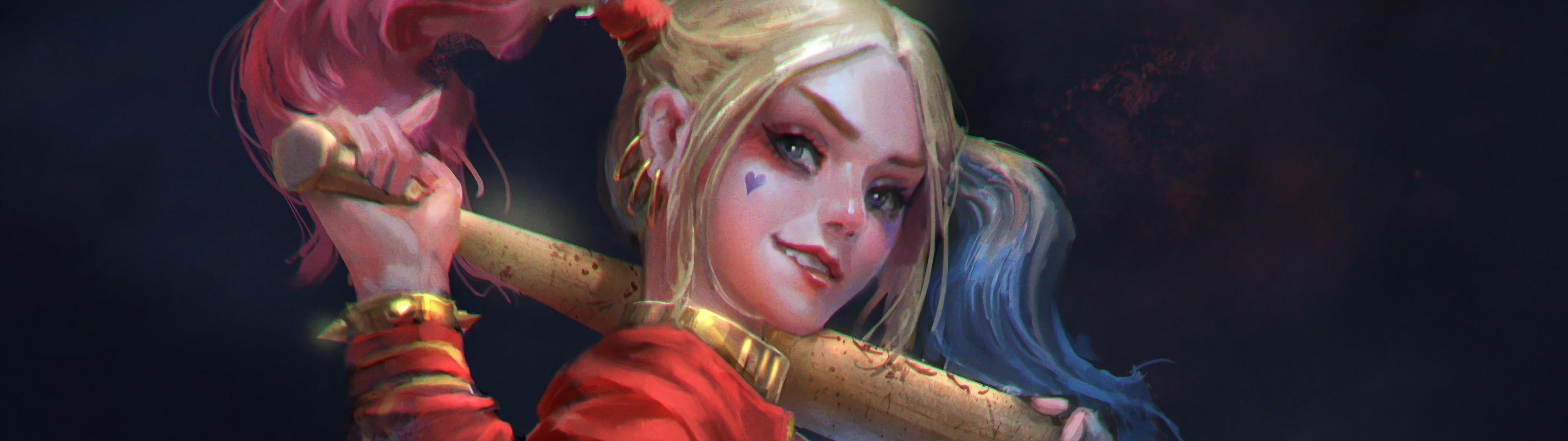 Harley Quinn 3840X1080 Wallpapers - Top Free Harley Quinn 3840X1080 ...