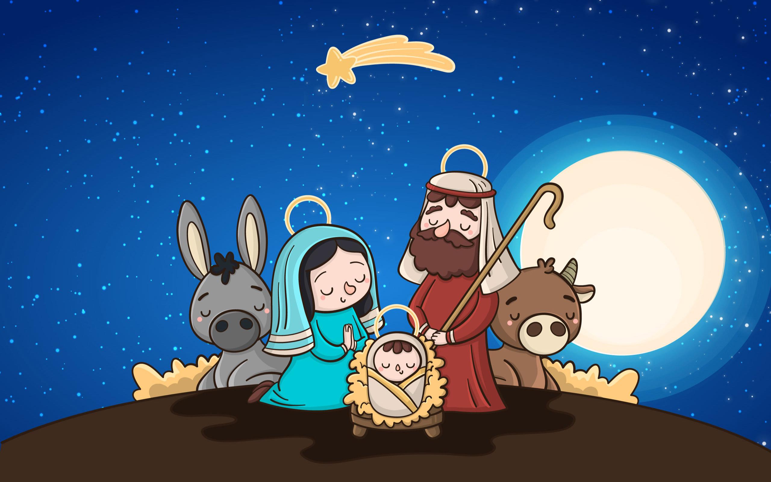 2560x1600 Christmas Baby Jesus Wallpaper. Background, Desktop Image