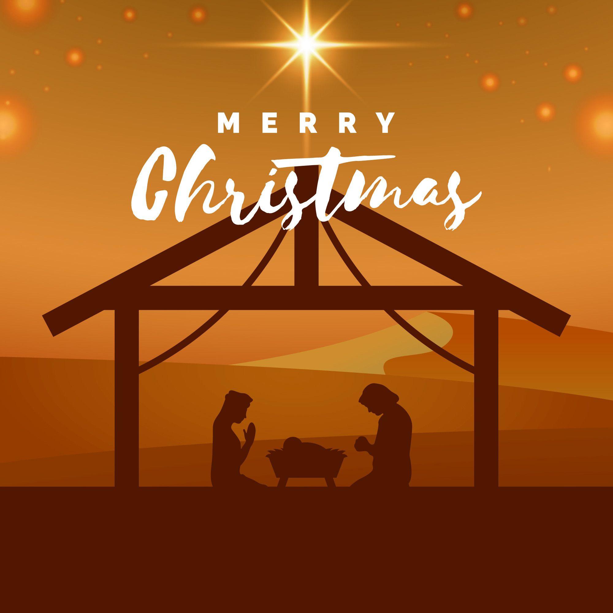 2000x2000 Merry Christmas Jesus Is Born Image Greetings Image