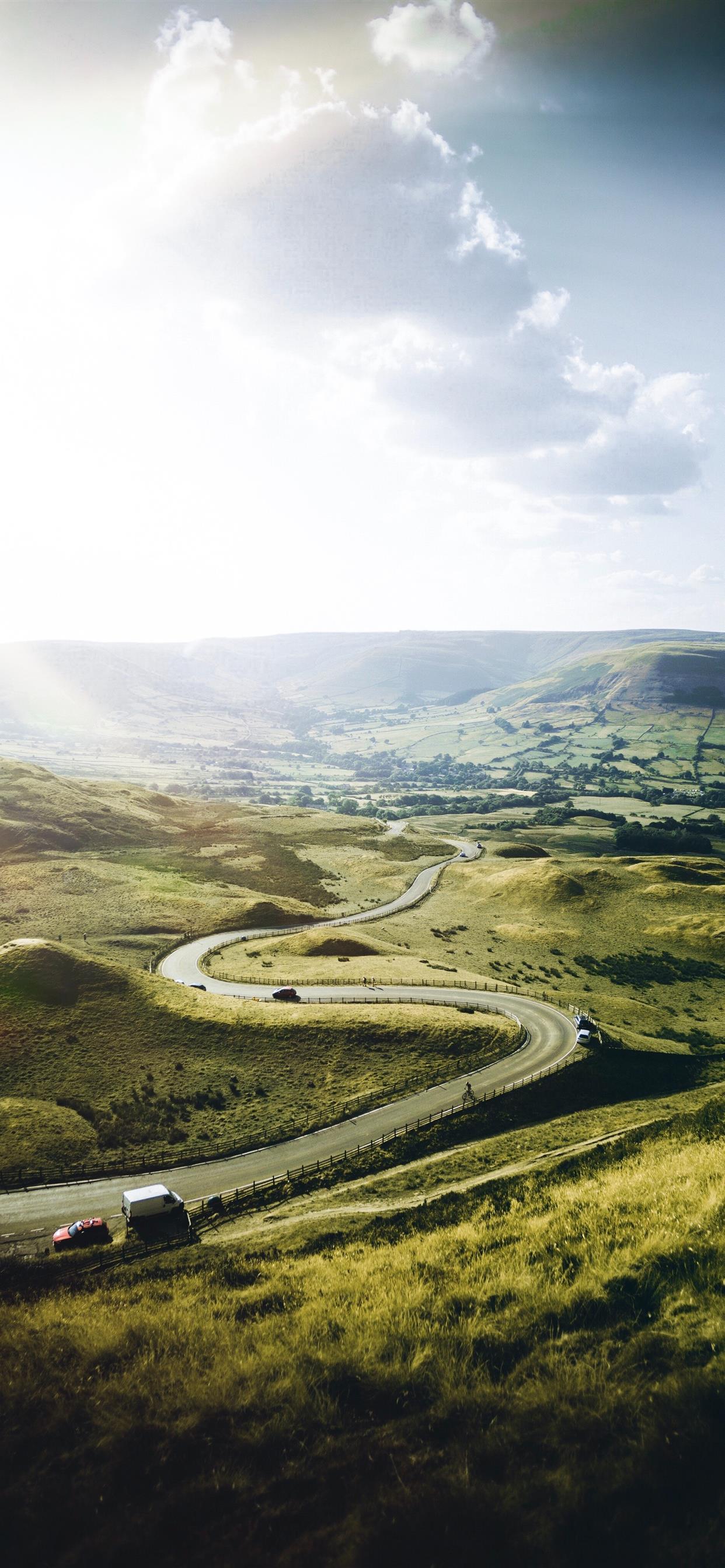 1242x2688 Mam Tor Hope Valley United Kingdom iPhone Wallpaper Free Download