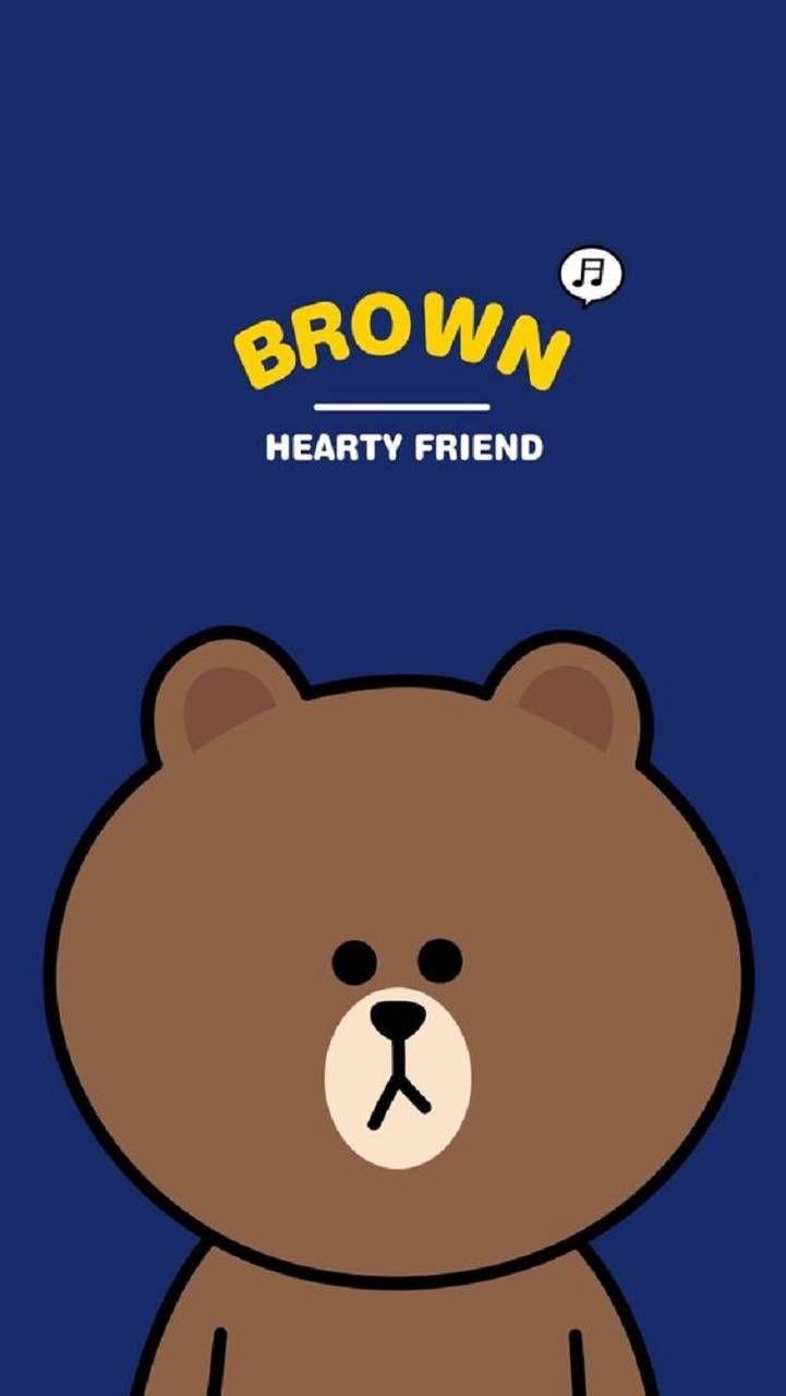 721x1280 Line Friends Wallpaper Brown Of Wallpaper