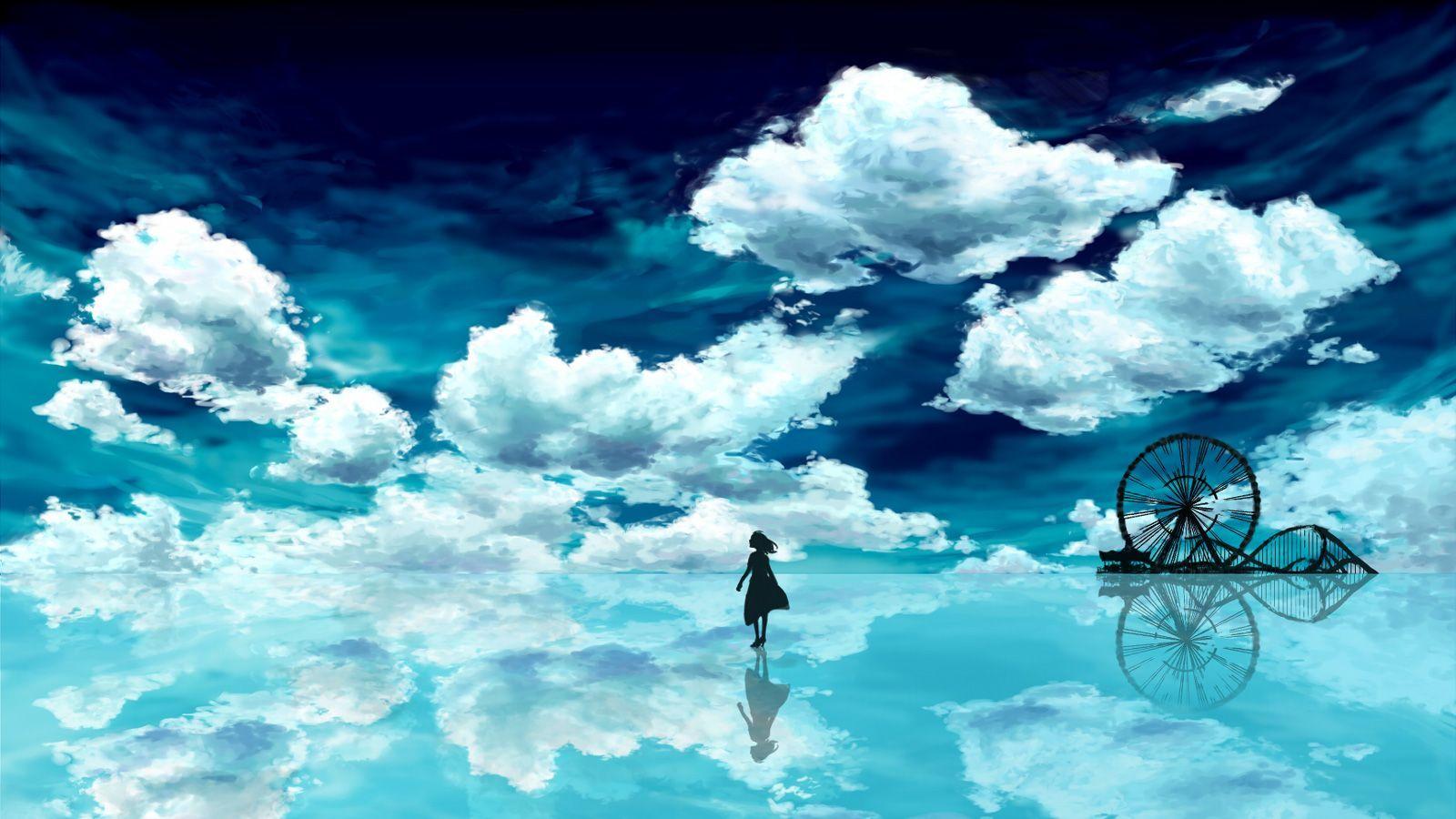 1600x900 Anime Scenery Wallpaper Tumblr HD Widescreen 11 HD Wallpaper