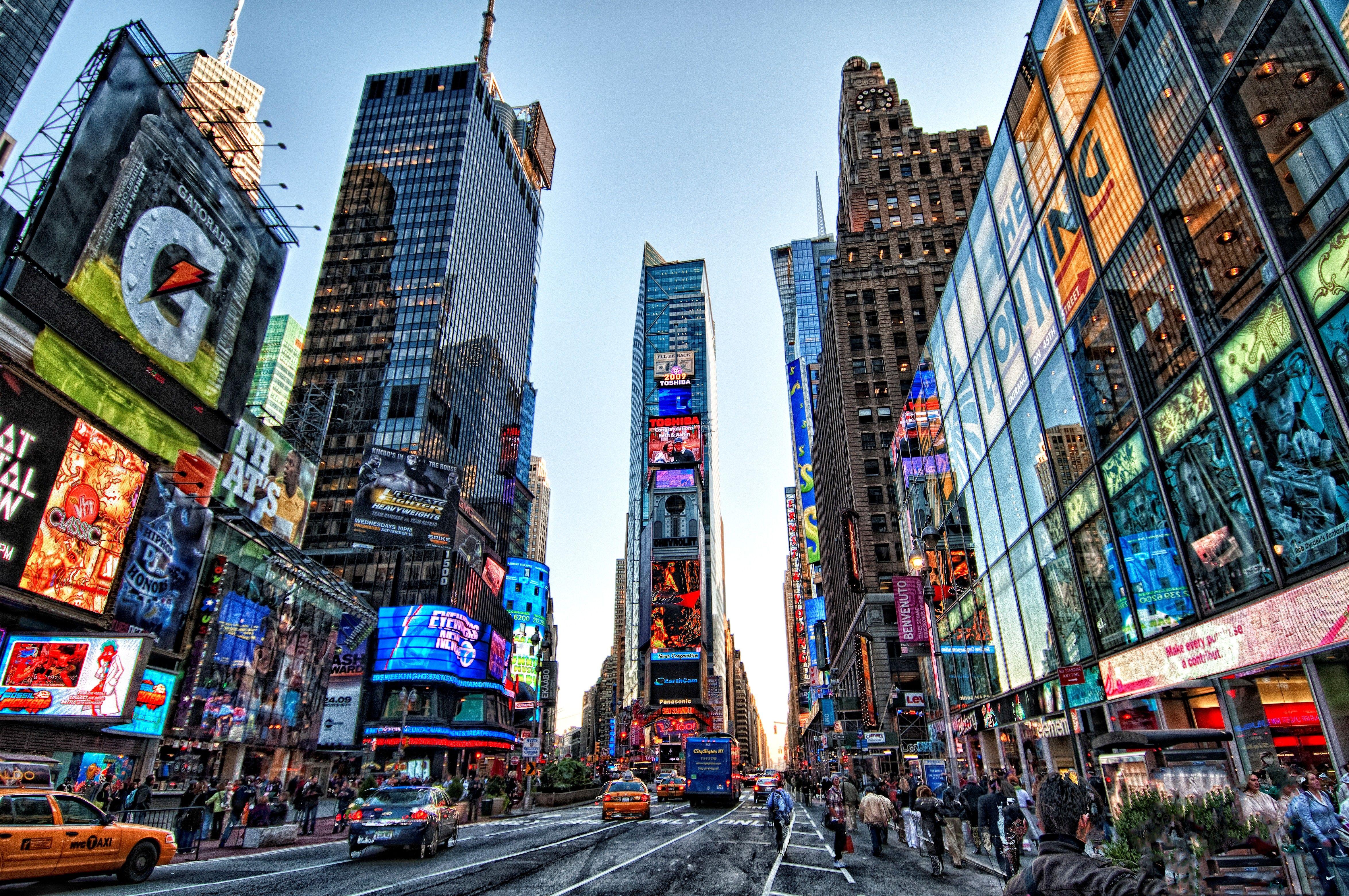 4698x3120 Amazing Wallpaper Of Times Square In New York City York