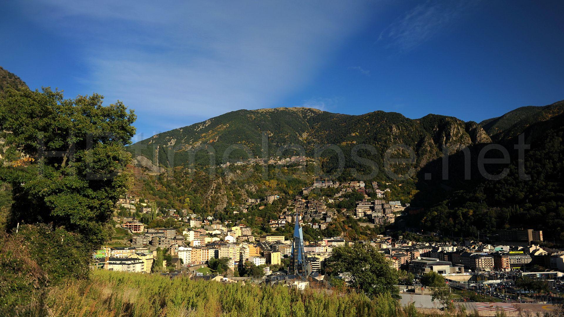 1920x1080 Andorra La Vella Panorama Wallpaper 1920x1080
