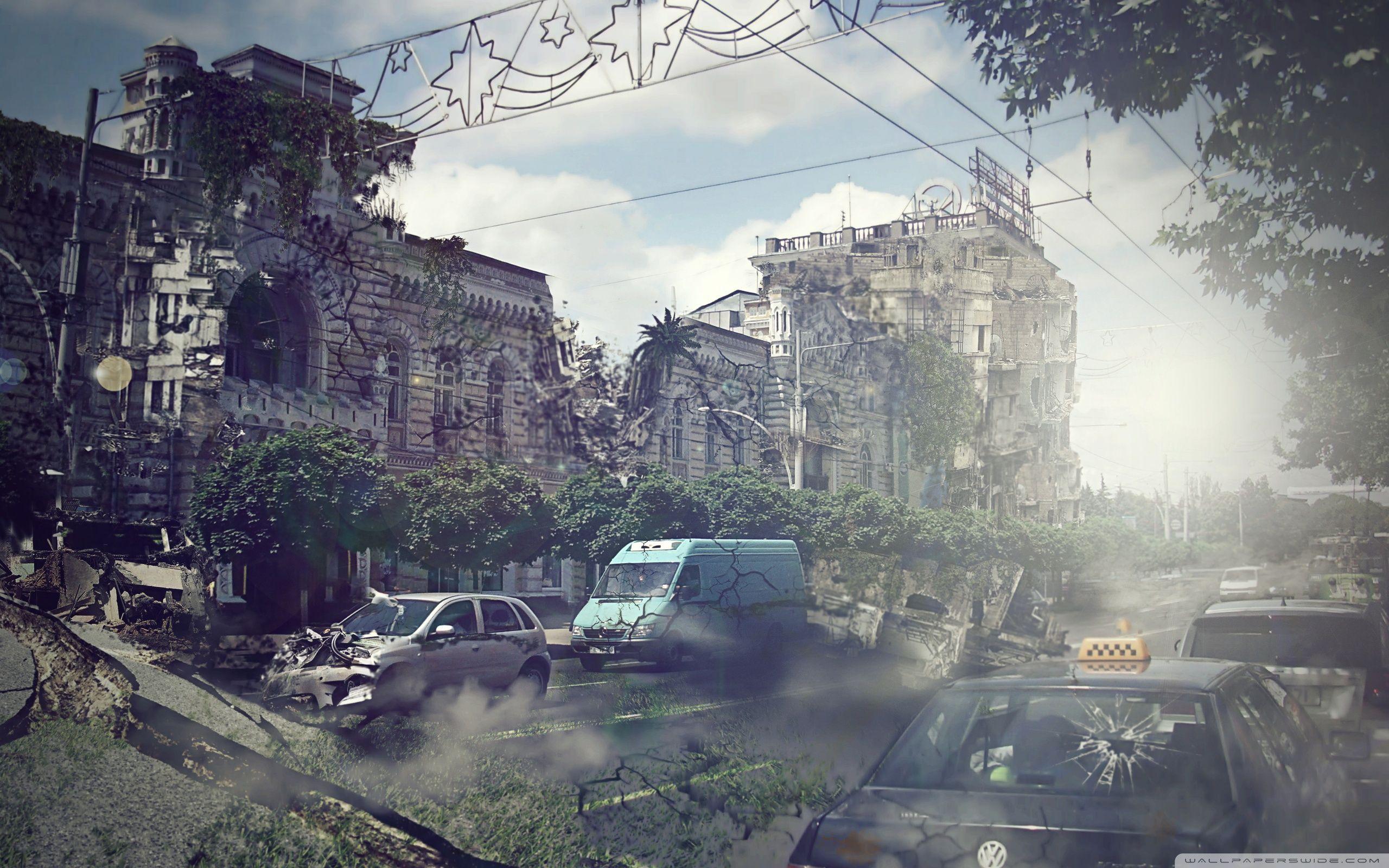 2560x1600 Chisinau in Dark Days Ultra HD Desktop Background Wallpaper for 4K