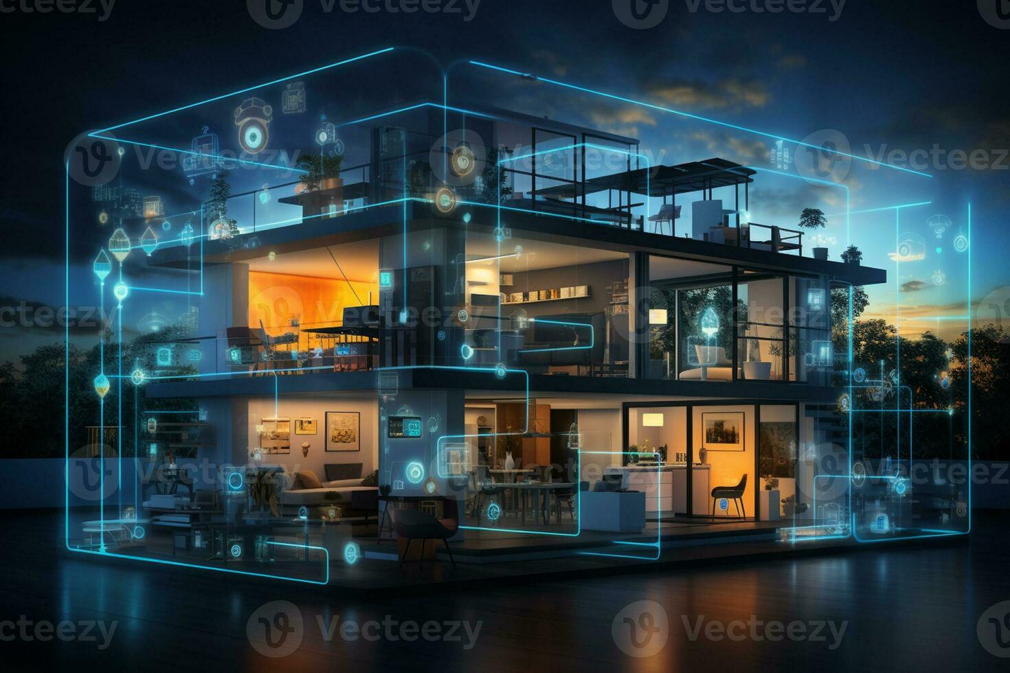 1470x980 Smart House , Image and Background for Free Download