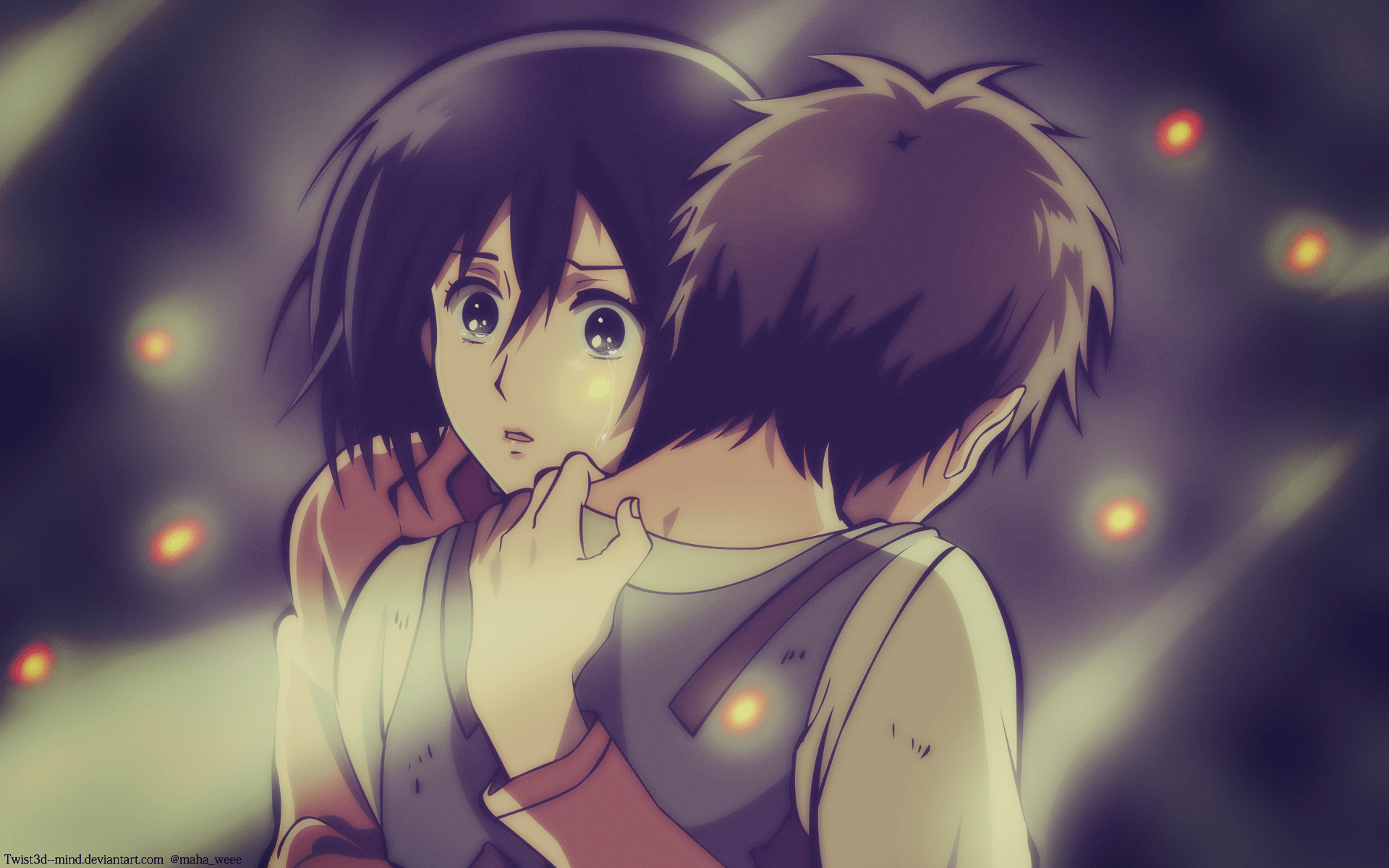 1920x1200 Emotional Embrace on Titan HD Wallpaper by Twist3D-Mindx1200