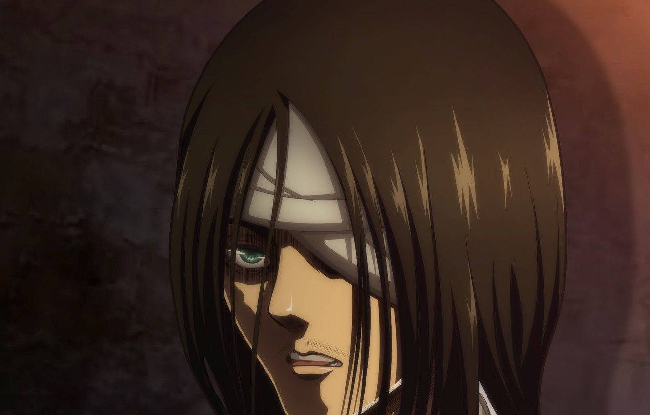 1332x850 Download Wounded Eren Season 4 Wallpaper