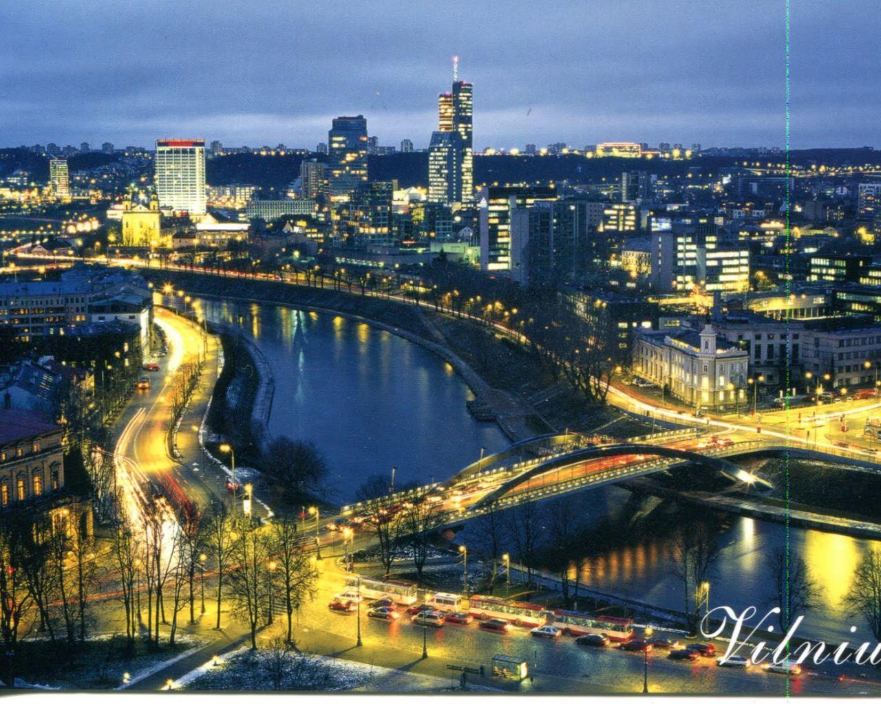1280x1024 Pack.812: Vilnius Wallpaper (1280x1024)