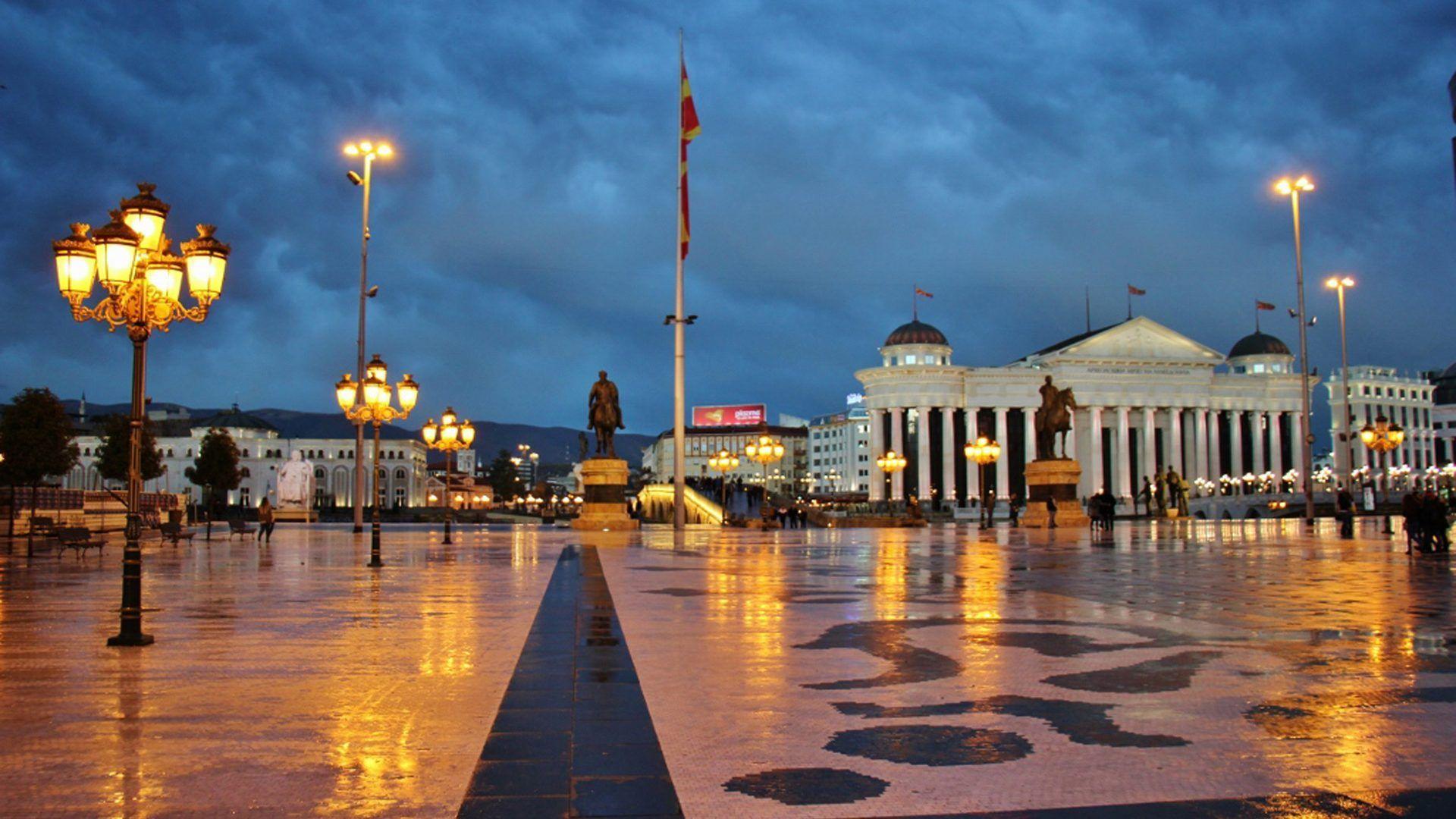 1920x1080 Skopje Wallpaper