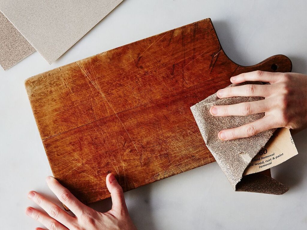 1024x768 How to Refinish Wood Cutting Board Wood Cutting Board Hack