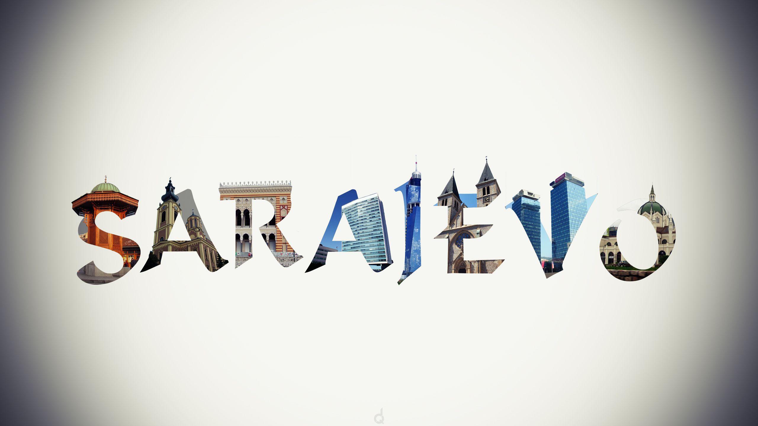 2560x1440 Sarajevo Letters Wallpaper & Background Download