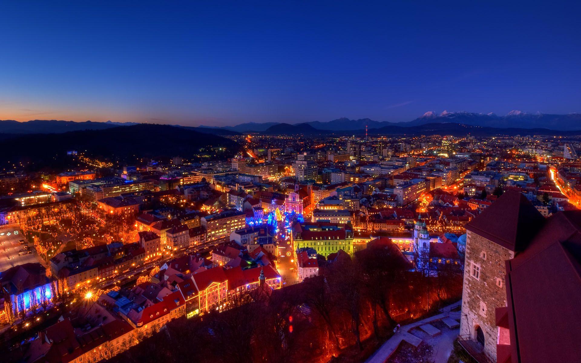 1920x1200 Slovenia architecture HD wallpaper. Travel around the world, City