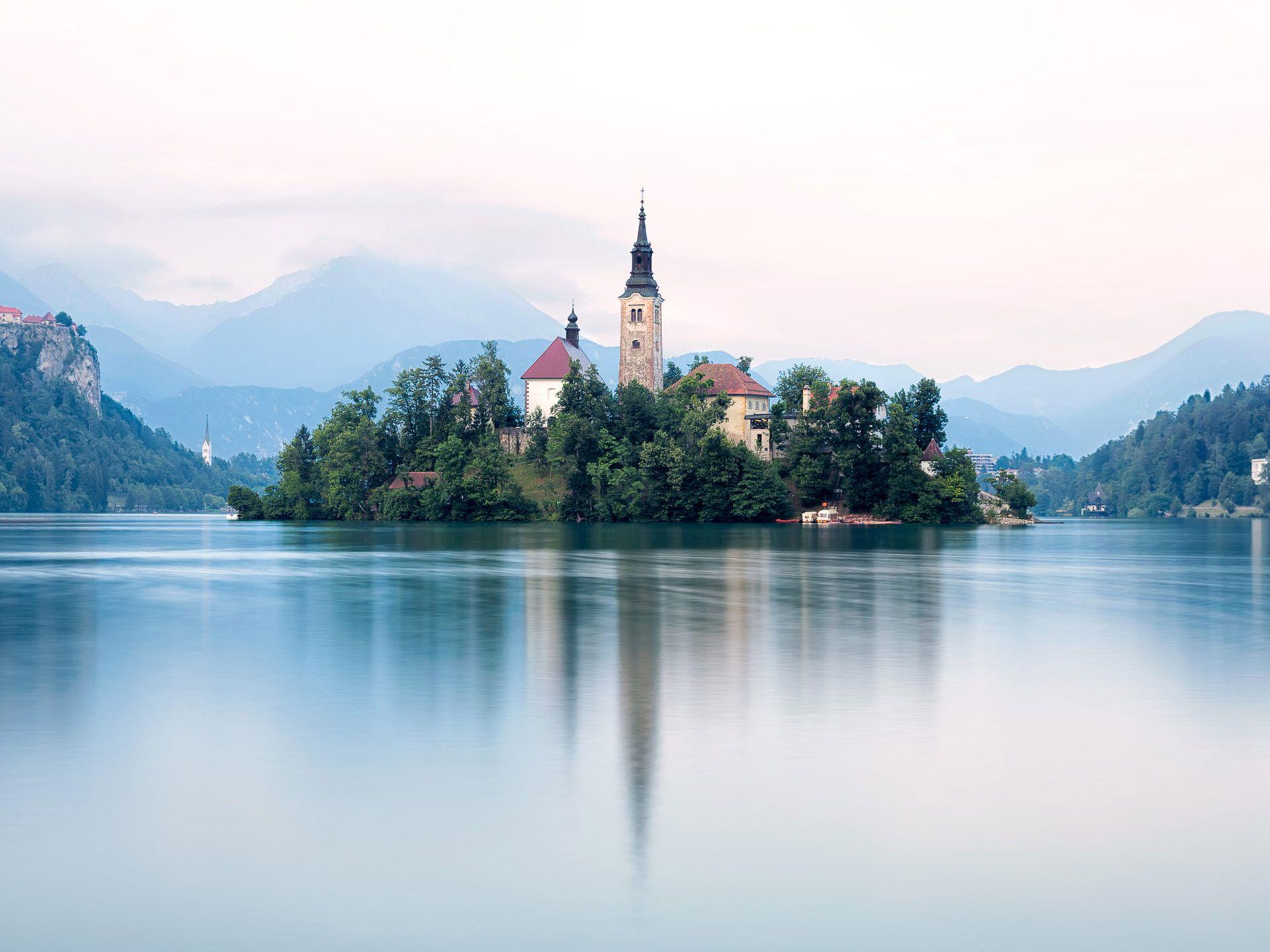 1920x1440 Lake Bled Near Capital Ljubljana In Slovenia Island In The Lake