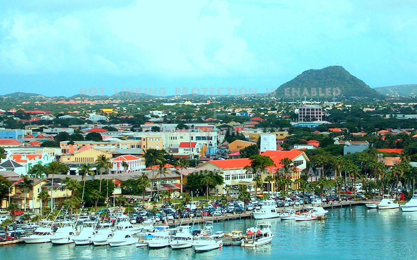1440x900 aruba fort zoutman oranjestad nature island