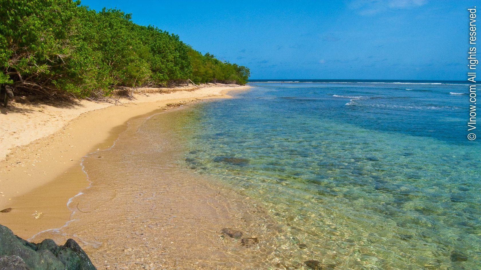 1680x945 Reef Bay Beach Wallpaper Bay Beach St John, HD Wallpaper