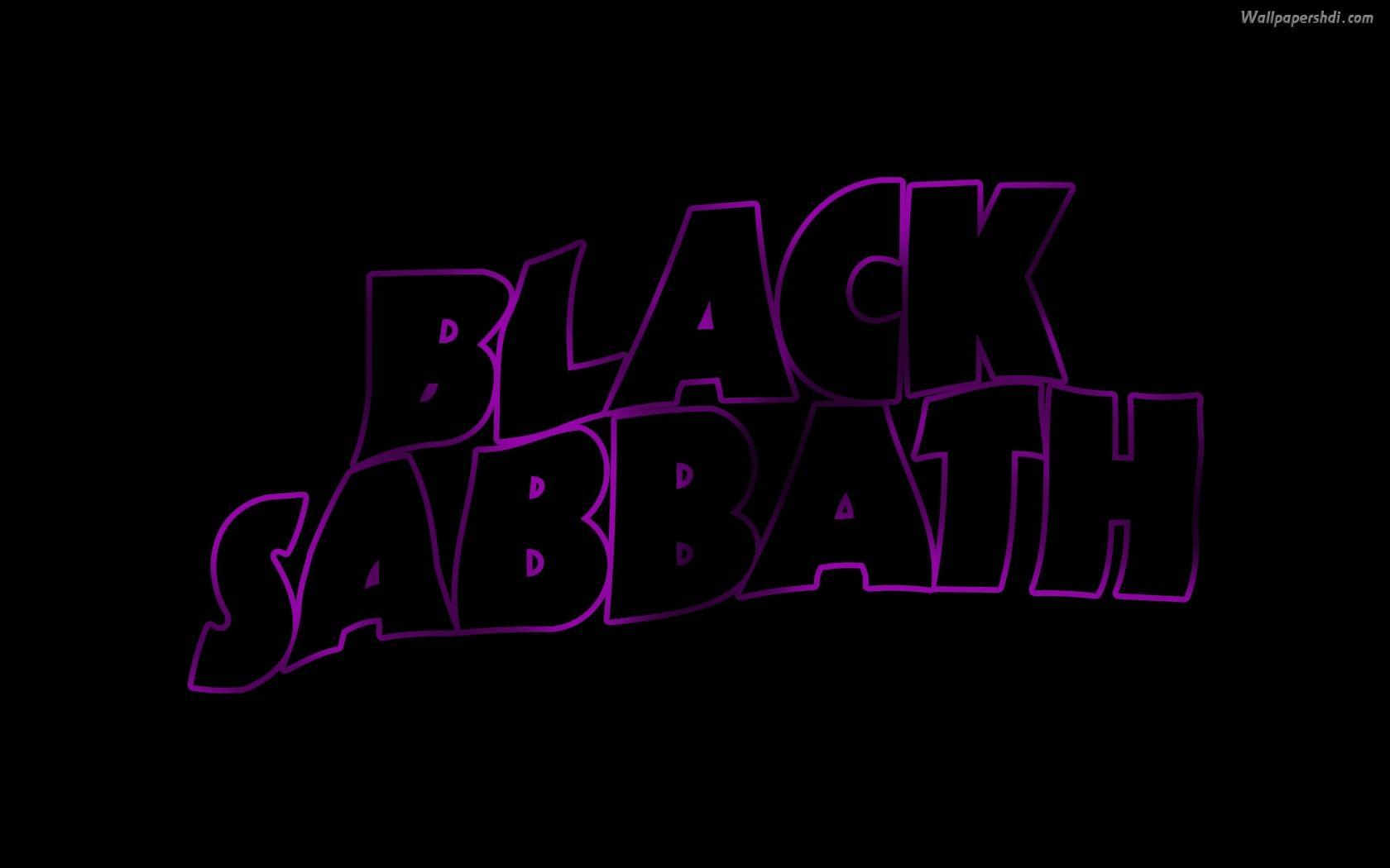 1680x1050 Black Sabbath Wallpaper. You are viewing Black Sabbath, logo