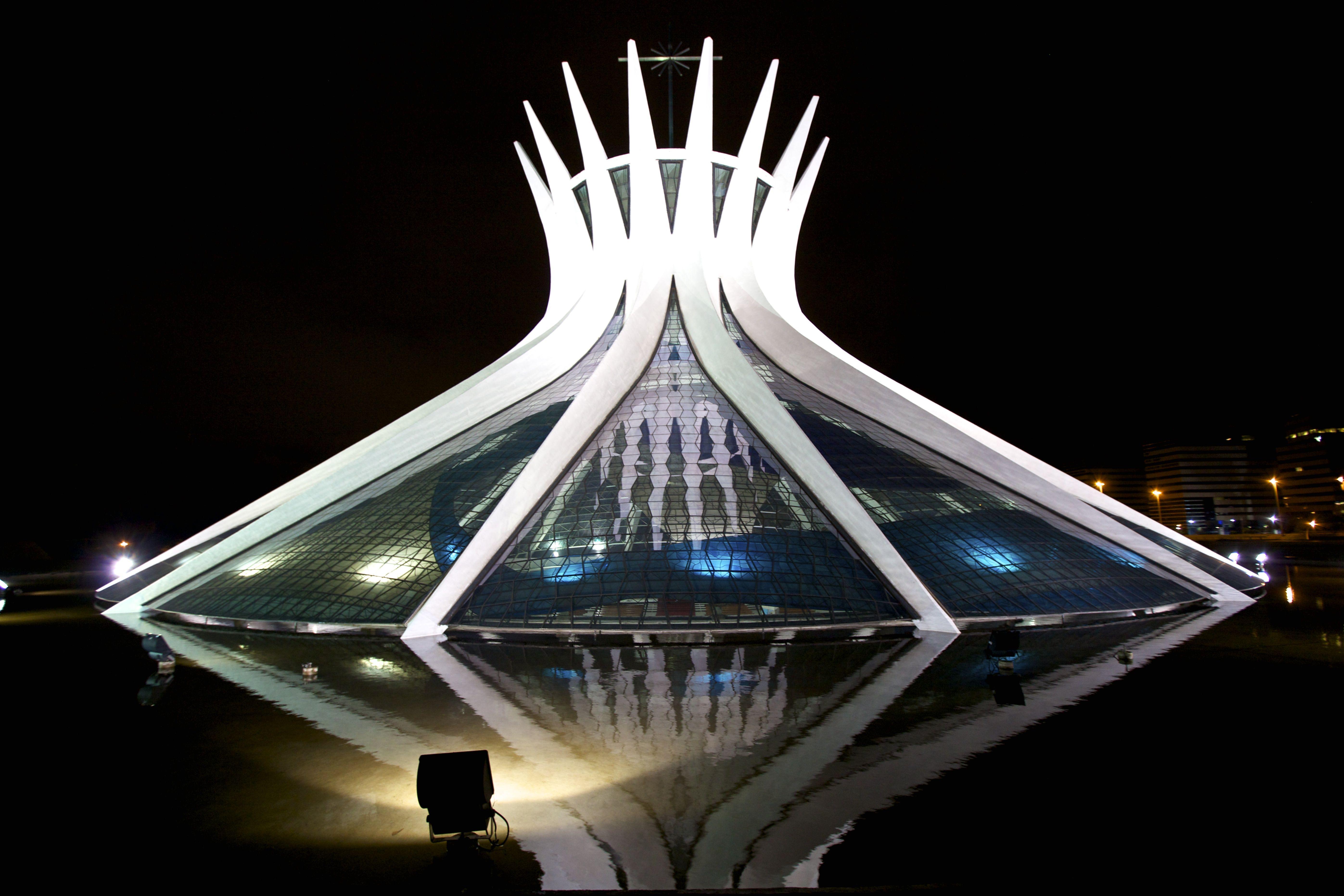 5587x3725 Cathedral of Brasília 5k Retina Ultra HD Wallpaper. Background