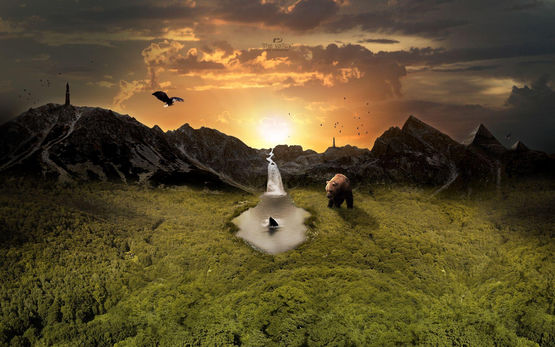 1920x1200 Valley HD Wallpaper