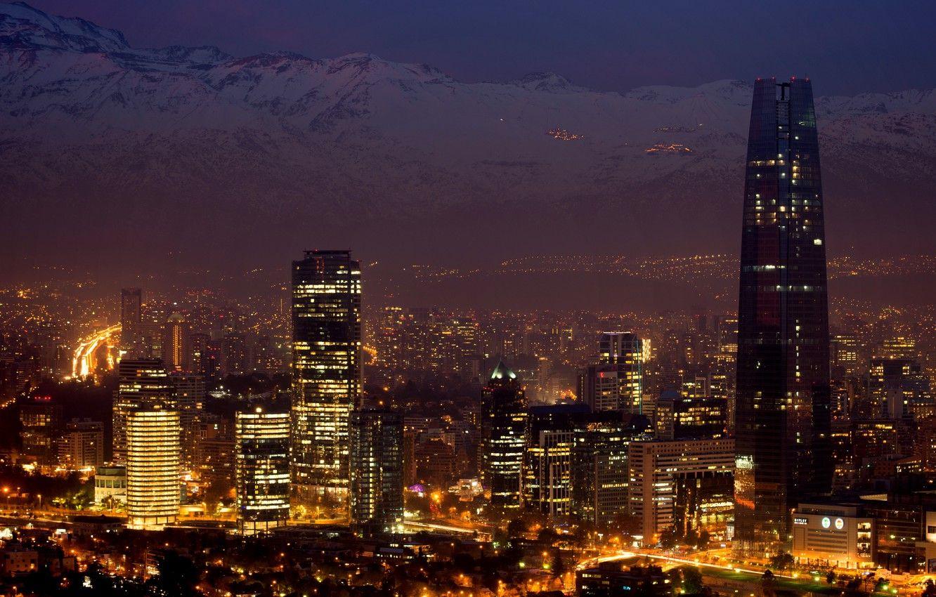 1332x850 Wallpaper sunset, sunset, Chile, Santiago, Santiago de Chile, sunset image for desktop, section город
