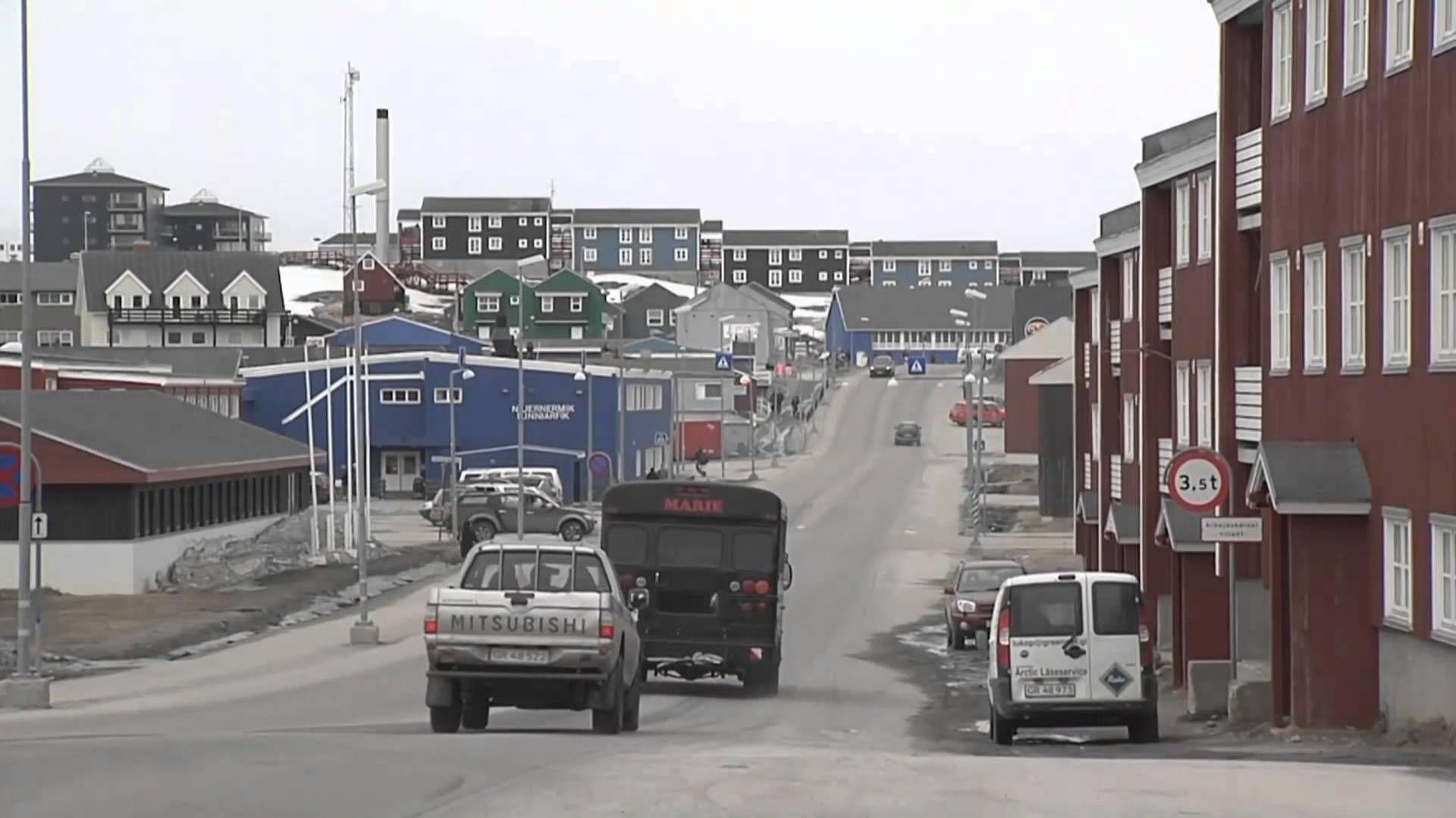 1920x1080 Nuuk largest city of Greenland [HD]. Nuuk greenland
