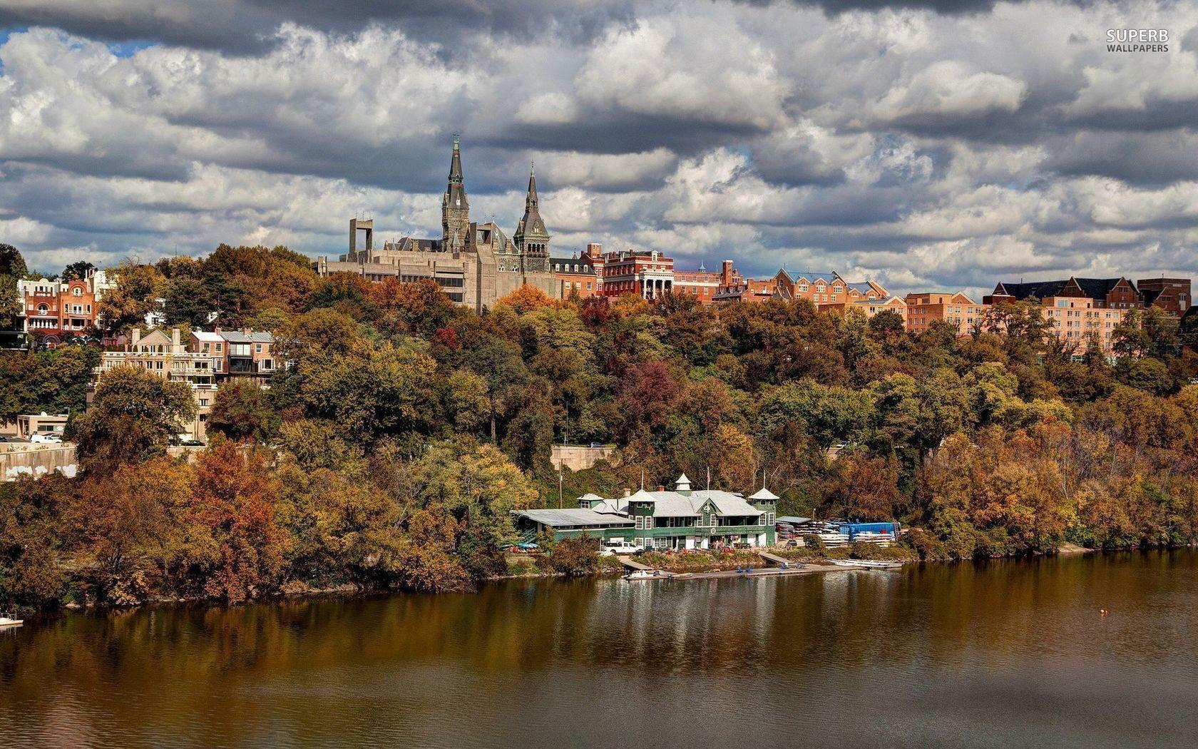 1680x1050 Georgetown Desktop Wallpaper