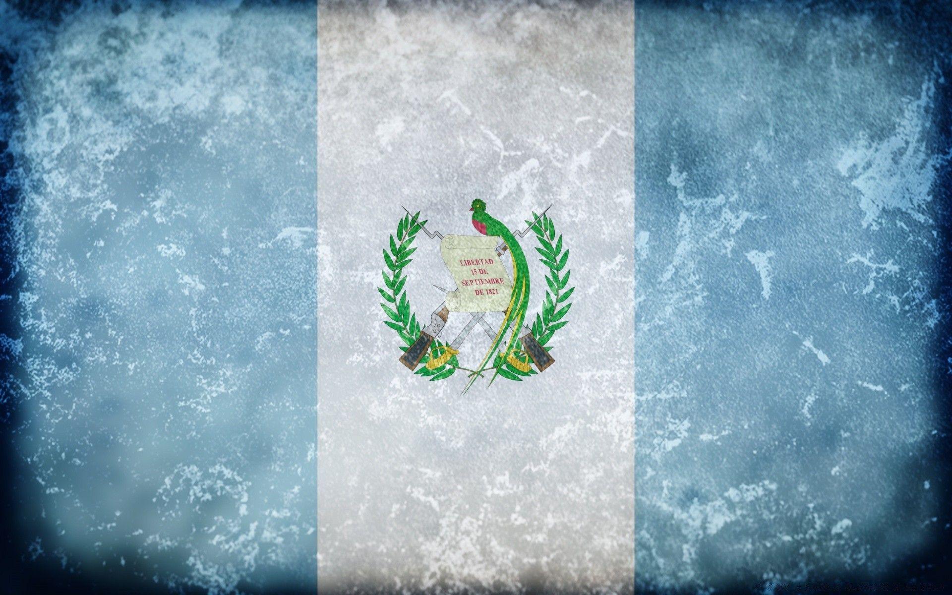 1920x1200 Grunge Flag Of Guatemala