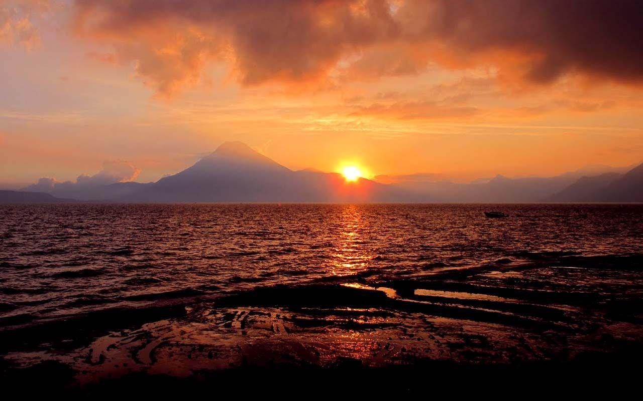 1280x800 Guatemala. ., Lago Atitlan Solola, Paisajes de Guatemala