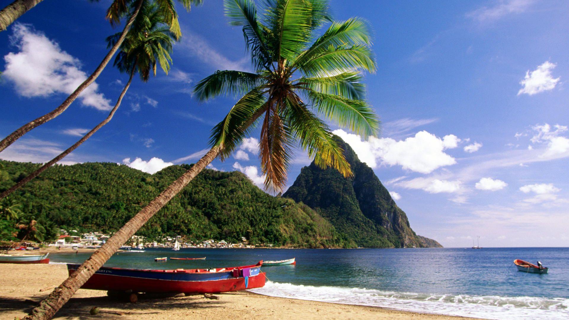 1920x1080 St Lucia Wallpaper