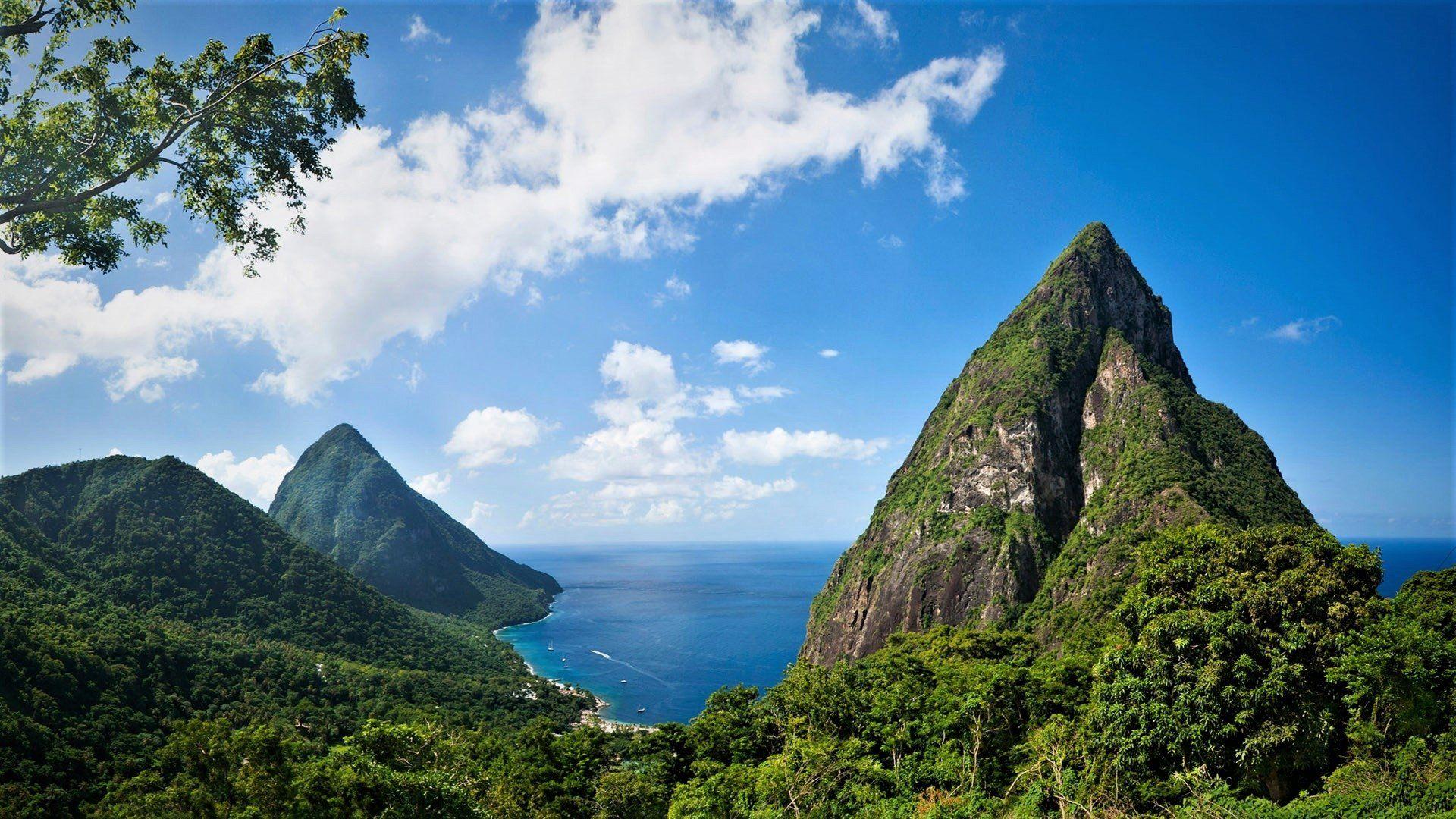 Saint Lucia Desktop Wallpapers Top Free Saint Lucia Desktop Backgrounds Wallpaperaccess