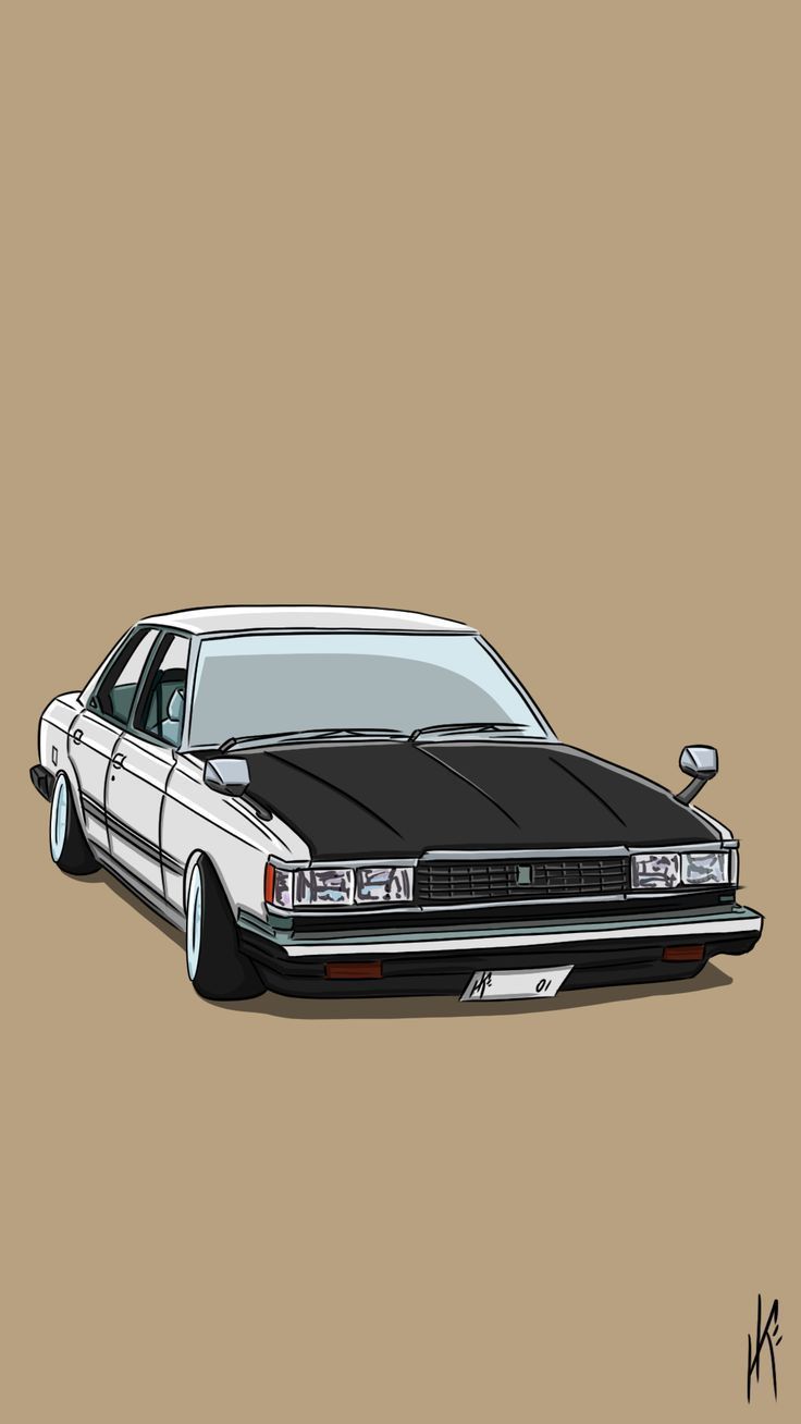 736x1308 Toyota Cresta GX51 mobile phone wallpaper