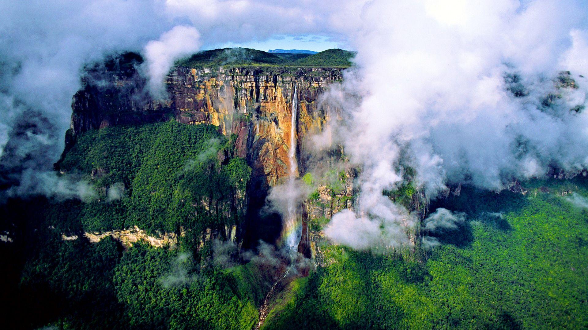 Wallpaper ID 536740  landscape Venezuela Mount Roraima 1080P mist  free download