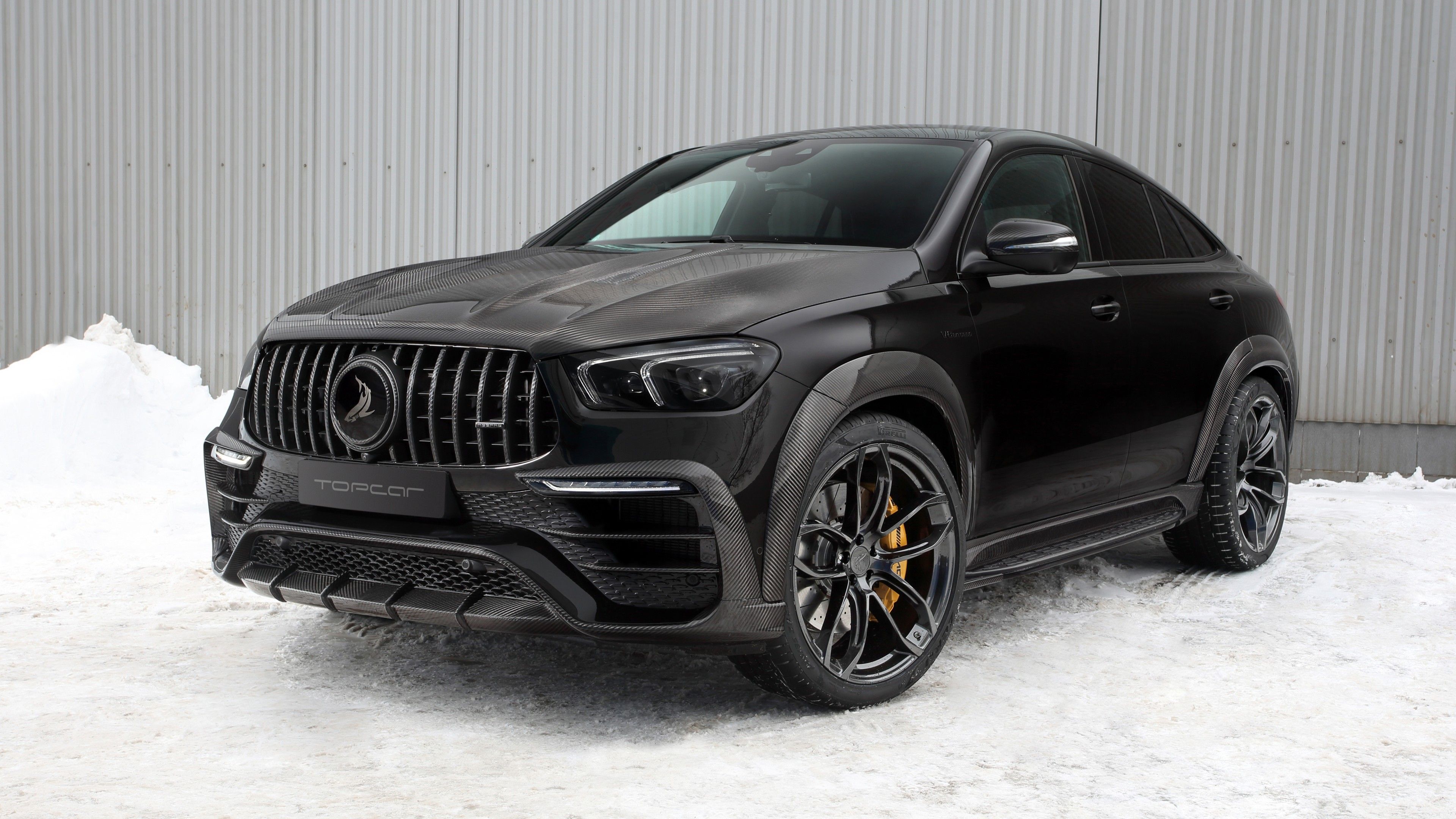 3840x2160 TopCar Mercedes Benz GLE Klasse Coupé Inferno 2022 5K Wallpaper Car Wallpaper