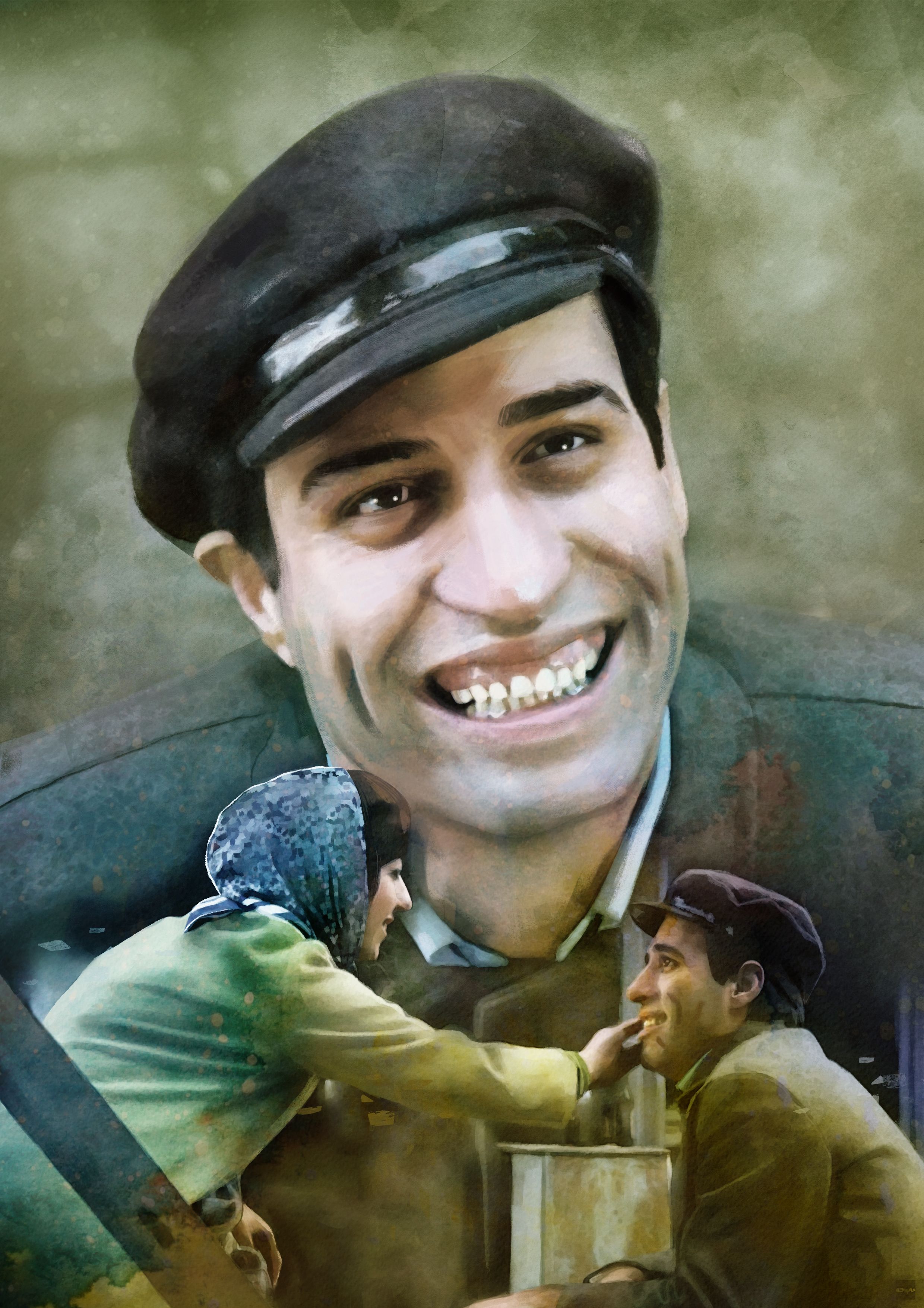 2480x3508 Kemal Sunal Wallpaper