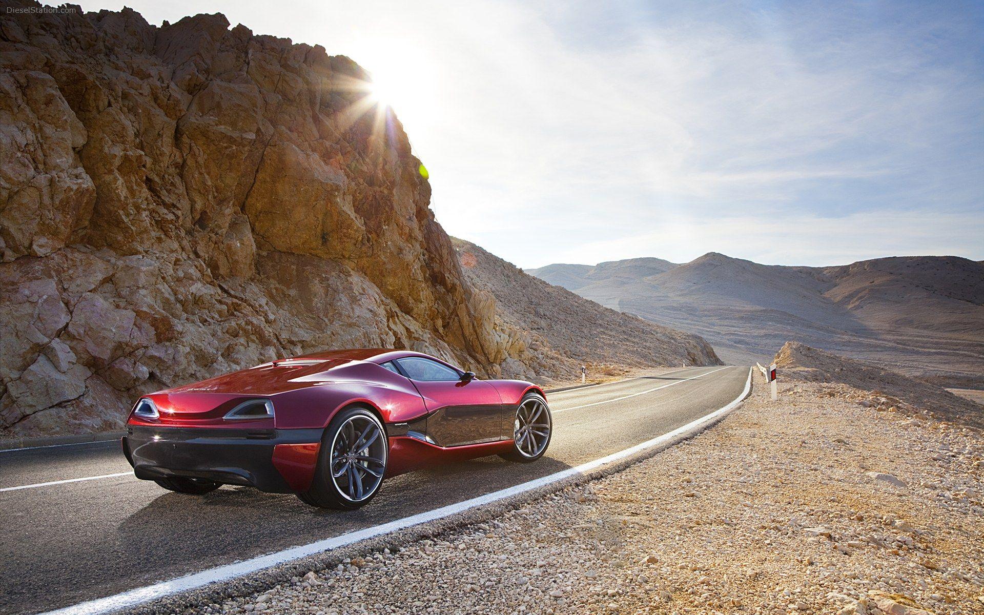 1920x1200 Rimac Concept One 2012 Widescreen Exotic Car Wallpaper of 6
