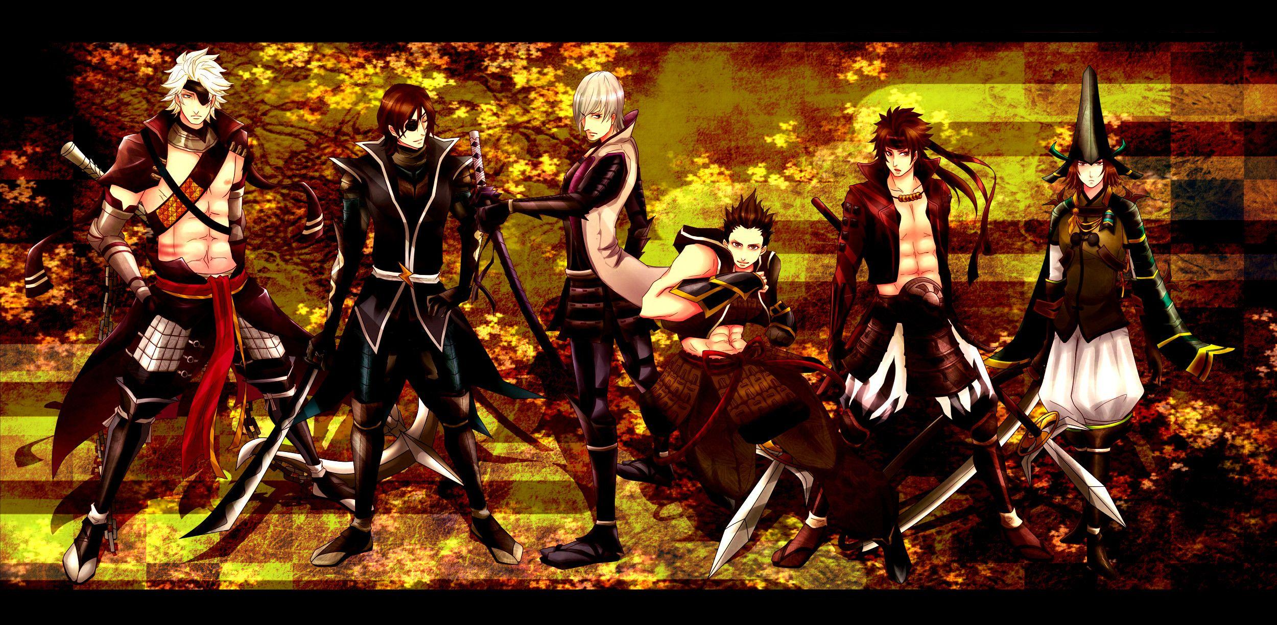 2500x1225 Sengoku Basara Wallpaper